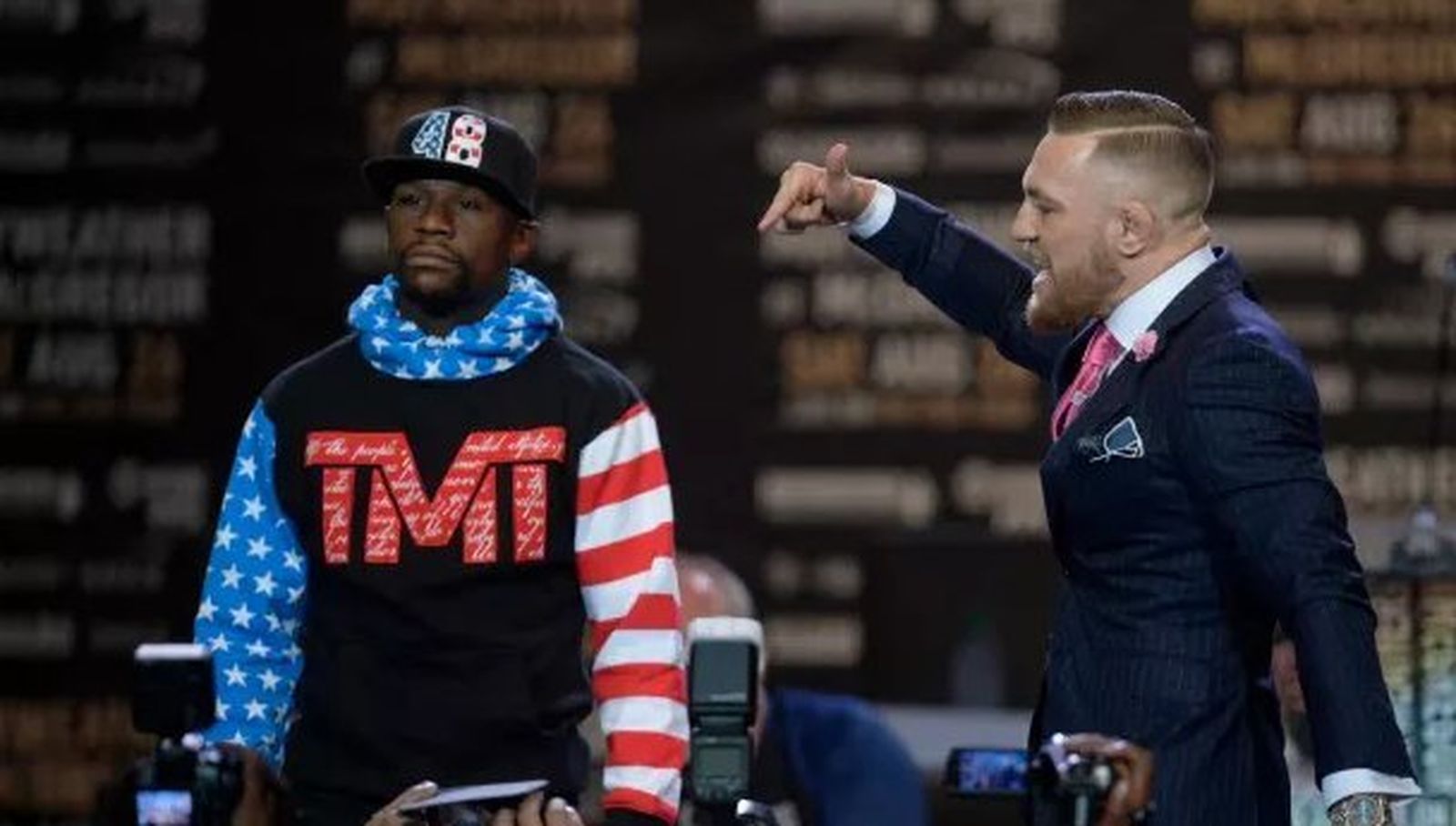 McGregor y Mayweather