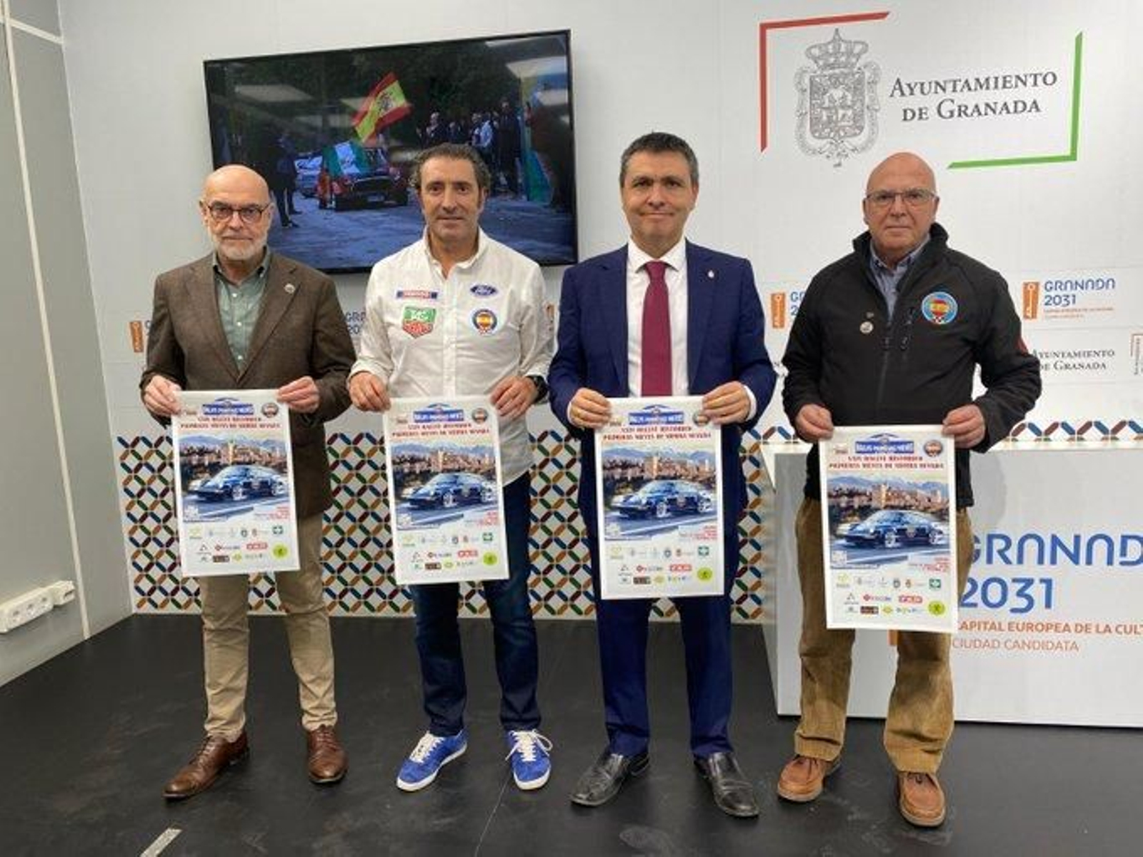 Un momento de la presentación de la prueba