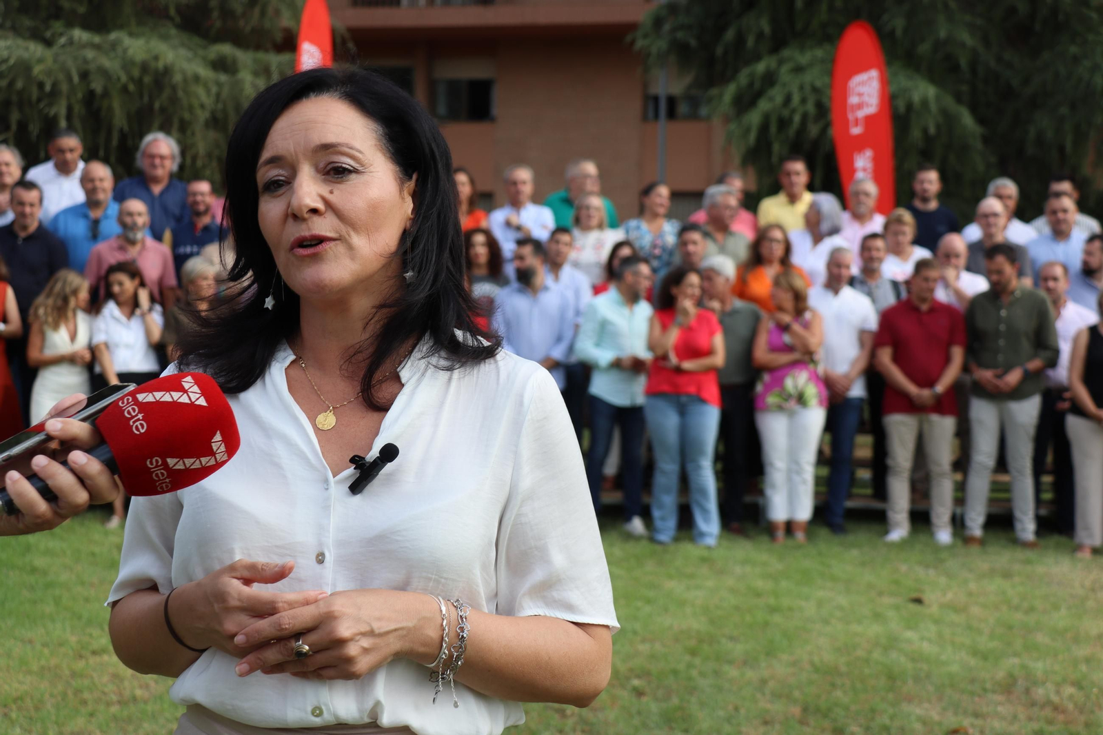 Rafi Crespín, durante el acto de inicio del curso político.