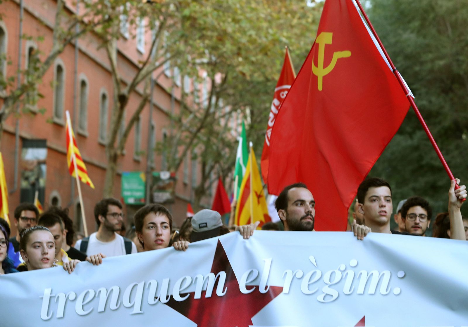 La manifestación independentista de la Diada, en imágenes