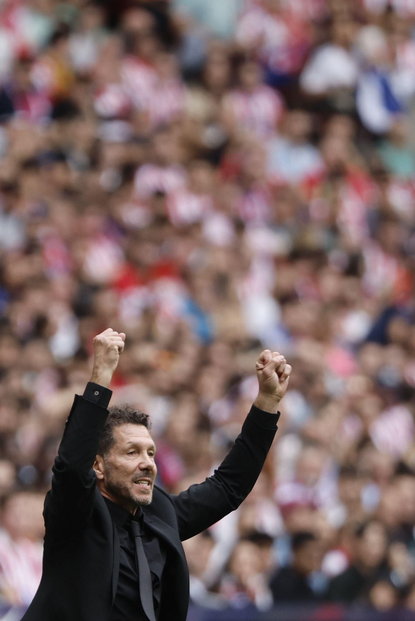 Las mejores fotos del Atlético - Real Madrid