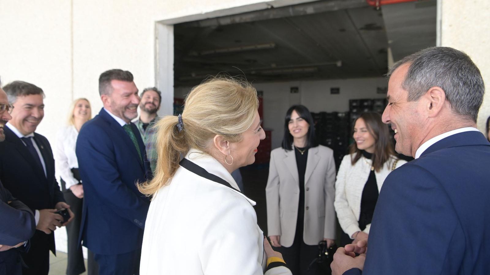 La consejera de Economía, Hacienda y Fondos Europeos, Carolina España, visita las instalaciones de Covirán La consejera de Economía, Hacienda y Fondos Europeos, Carolina España, visita las instalaciones de Covirán
