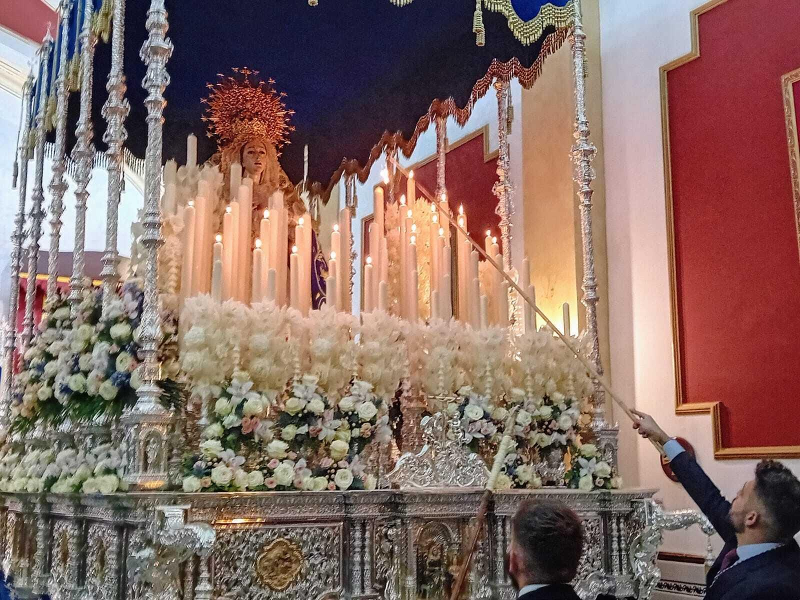 Las imágenes del Domingo de Ramos en Chiclana 2024: Borriquita y el Huerto