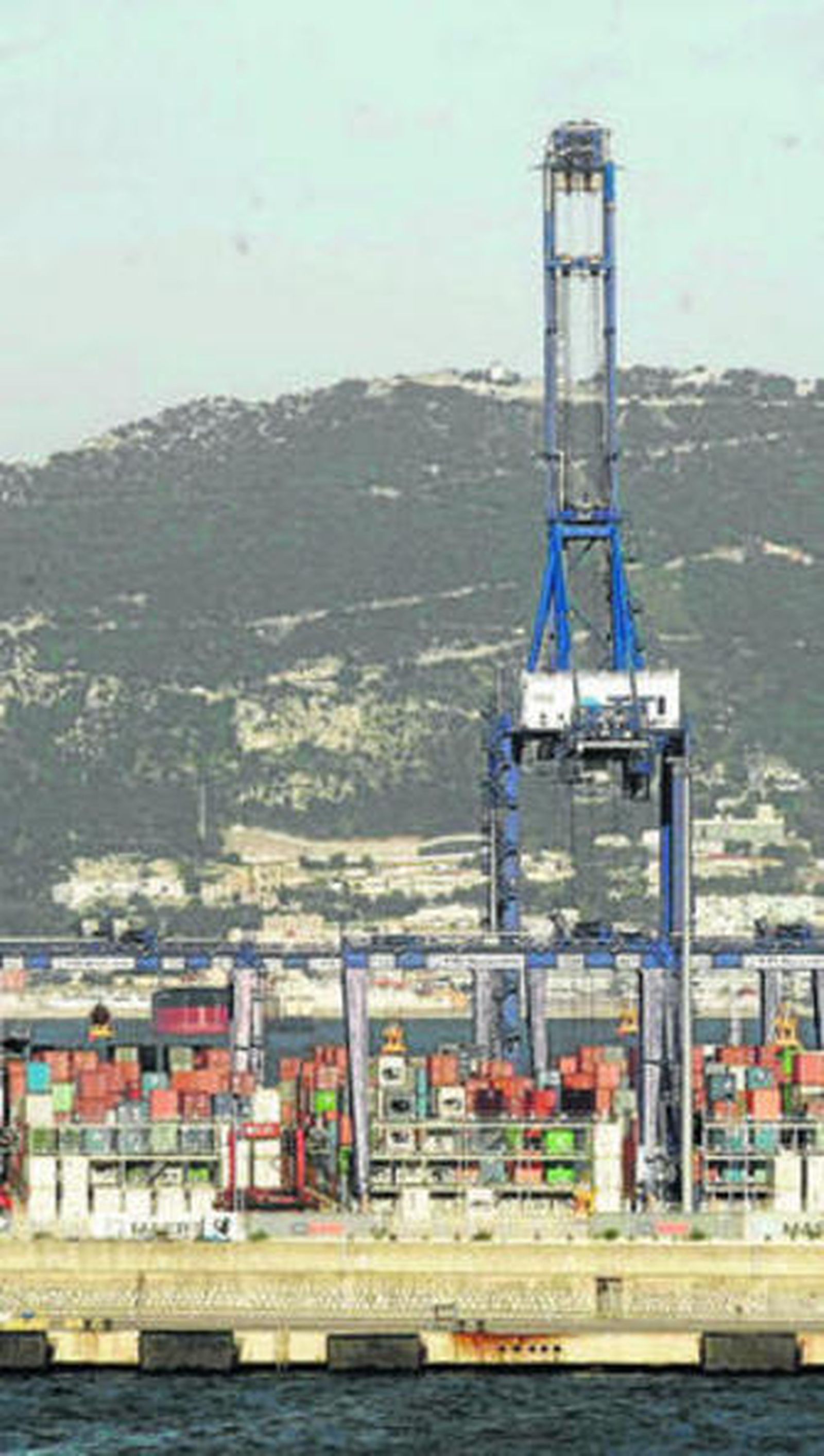 Total Terminal International Algeciras, en una imagen de archivo.