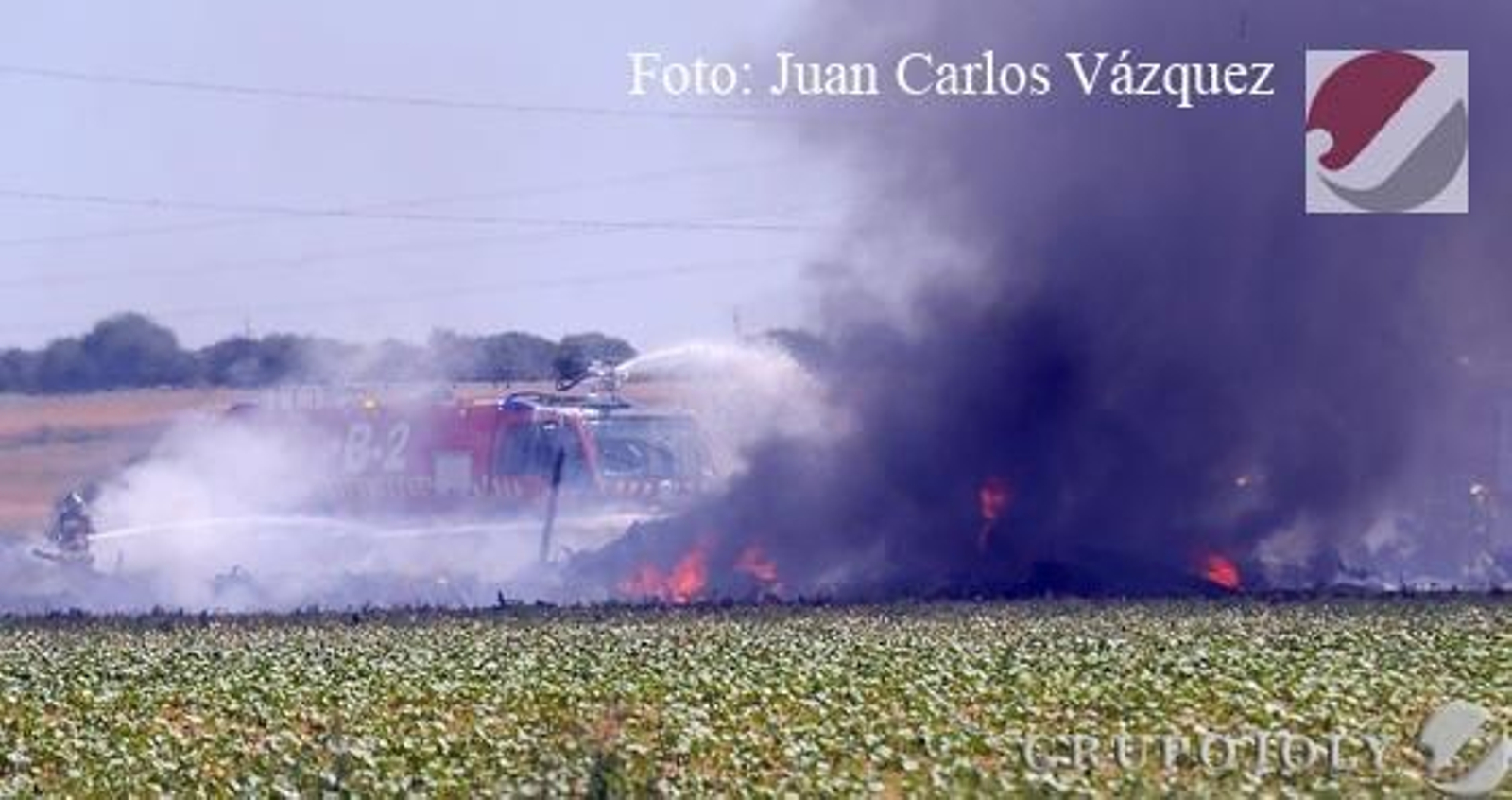 Las imágenes del accidente del A400M