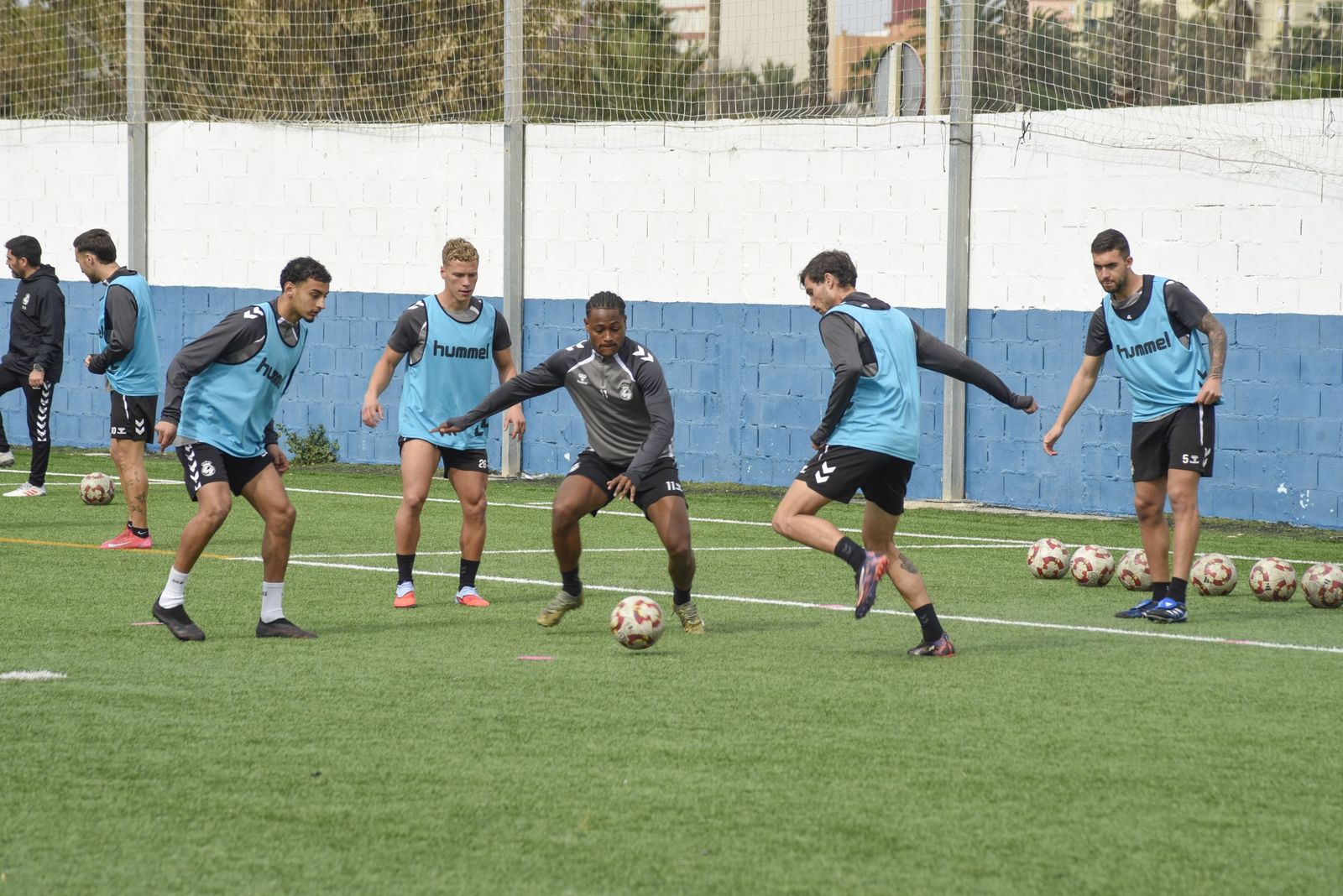 Las fotos de la vuelta al trabajo de la Balona para preparar el partido de Pozoblanco