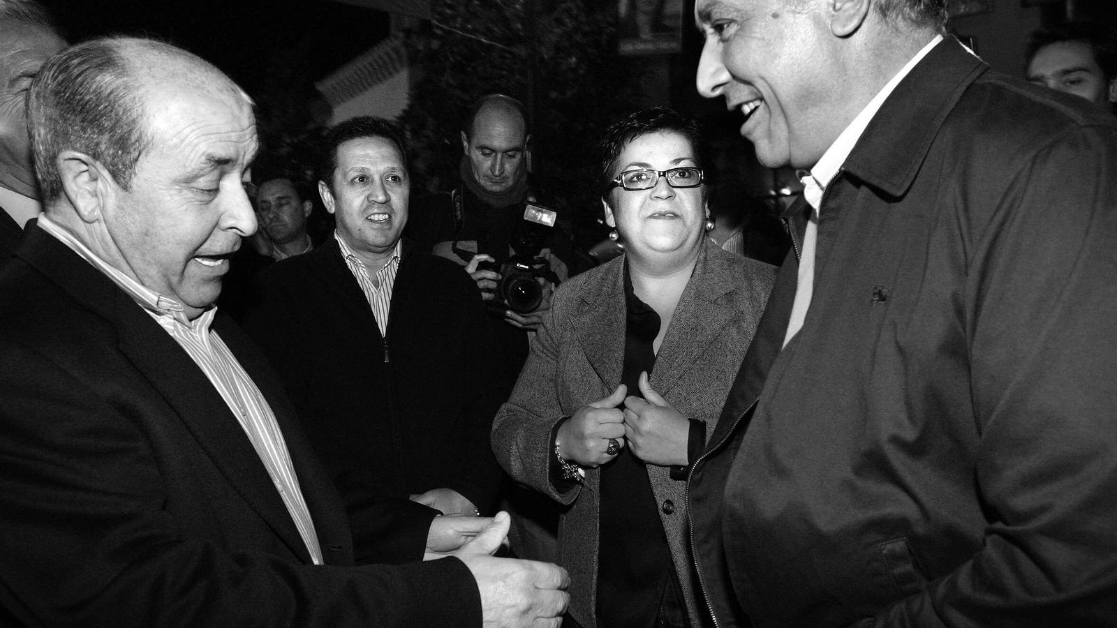 Torres Hurtado, con Javier Arenas en 2008.