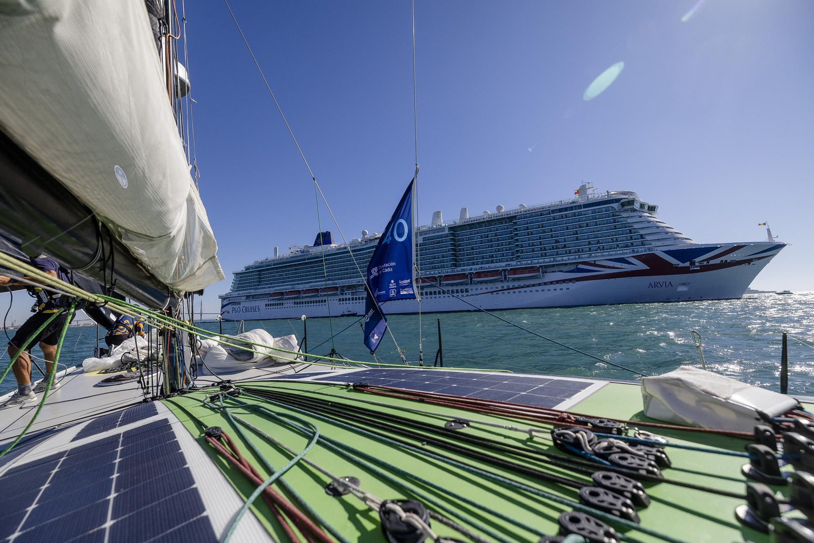 Las imágenes de la regata de patrocinadores de la Globe 40