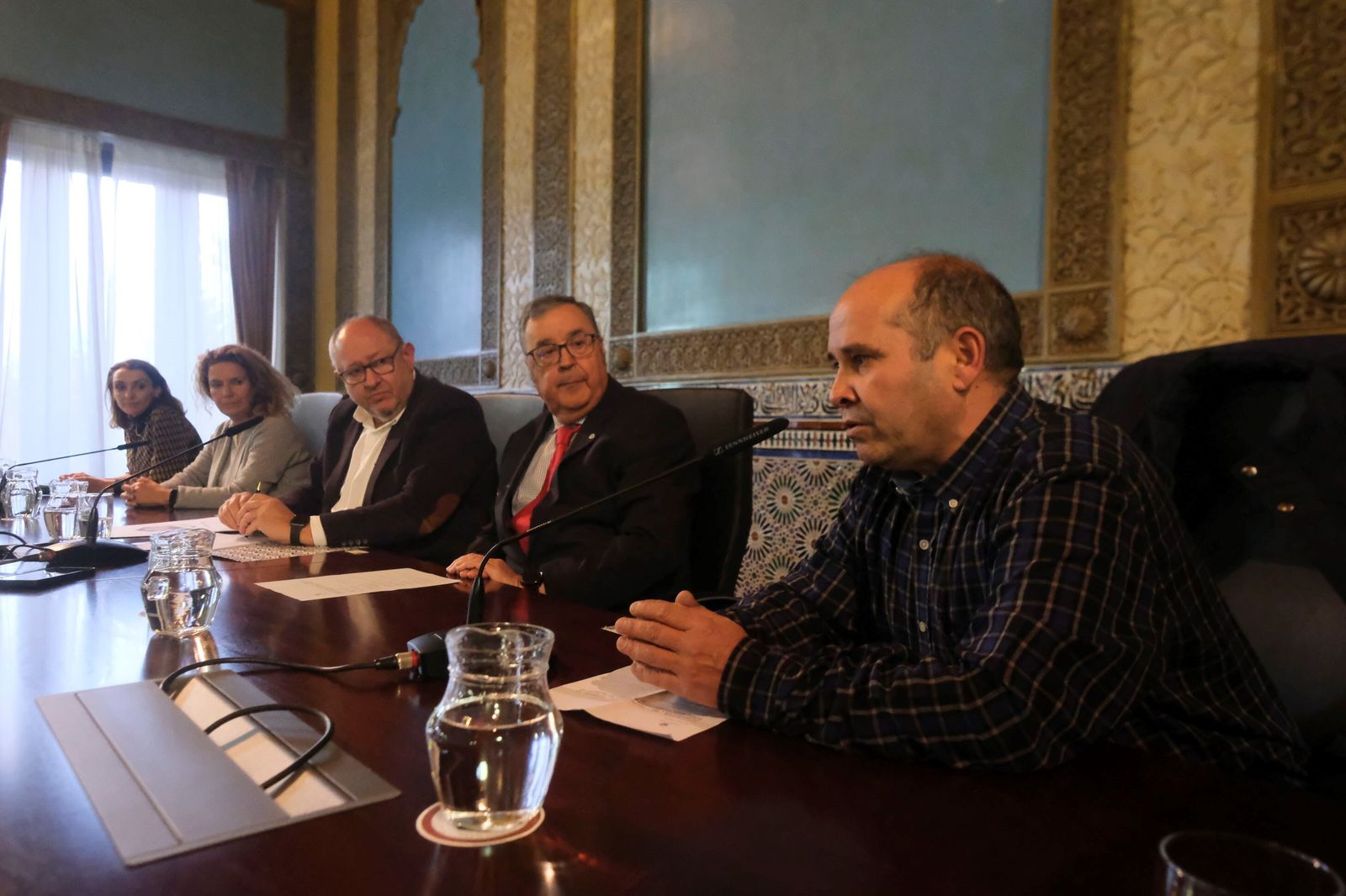 El recimiento a 11 alumnos de Las Palmeras en la Universidad de Córdoba, en imágenes