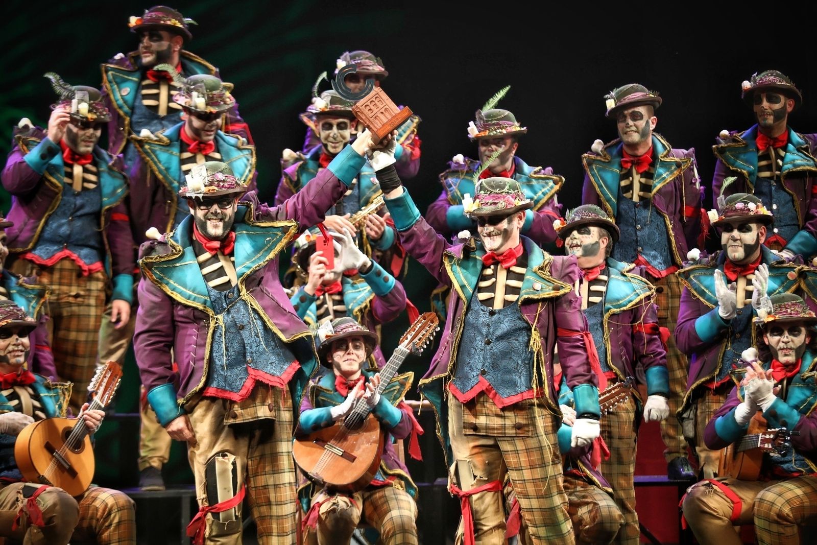 Actuación del coro 'Los el patio'.