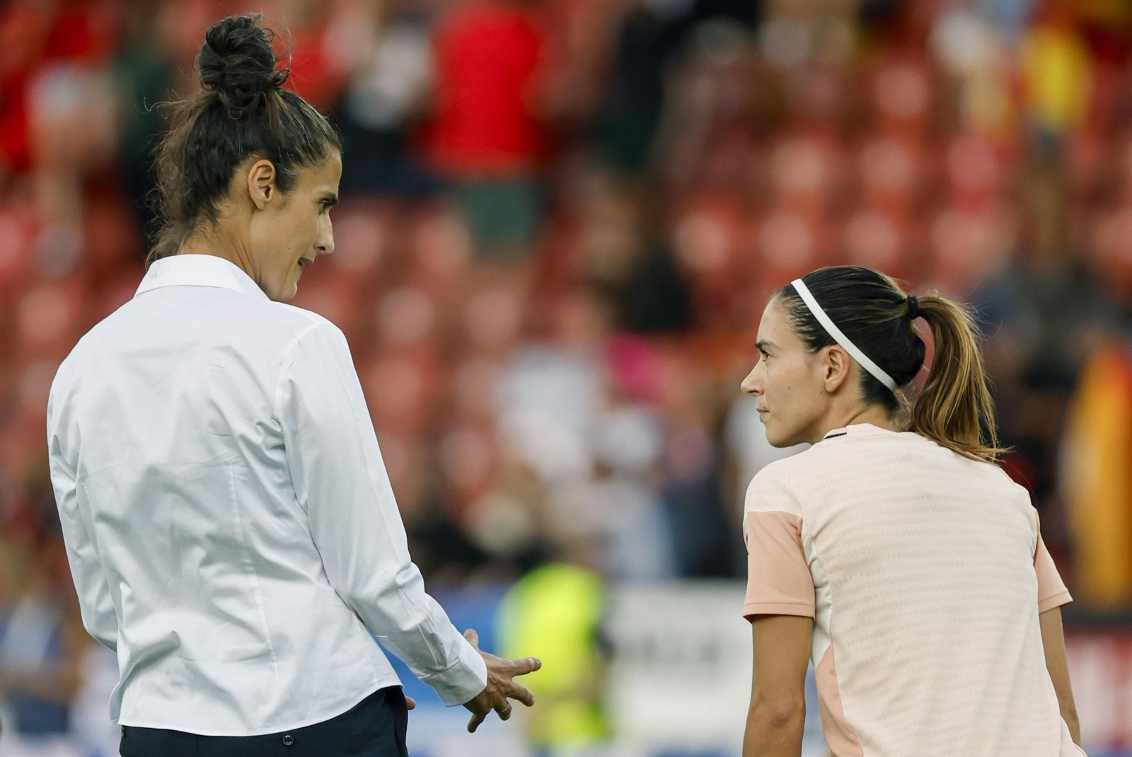 Las mejores imágenes de la semifinal Alemania - España de la Eurocopa femenina
