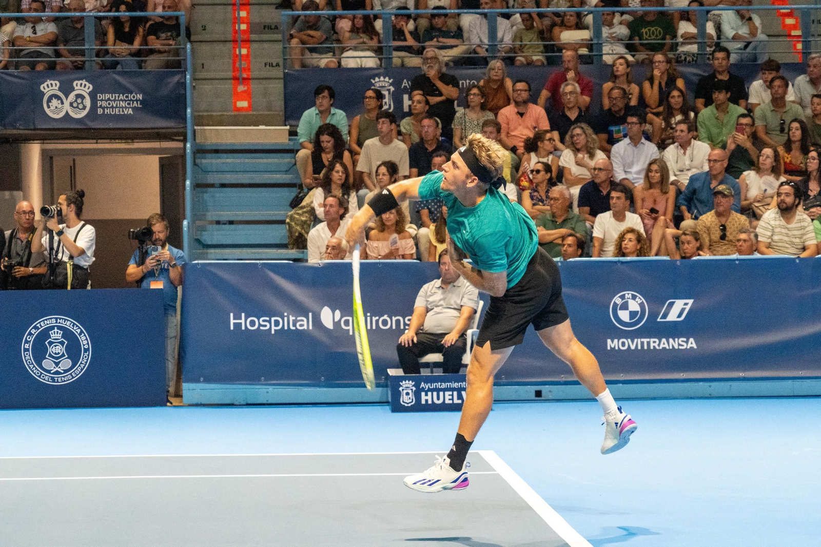 Imágenes de la final masculina de la Copa del Rey de tenis entre Daniil Medvedev y Alejandro Davidovich
