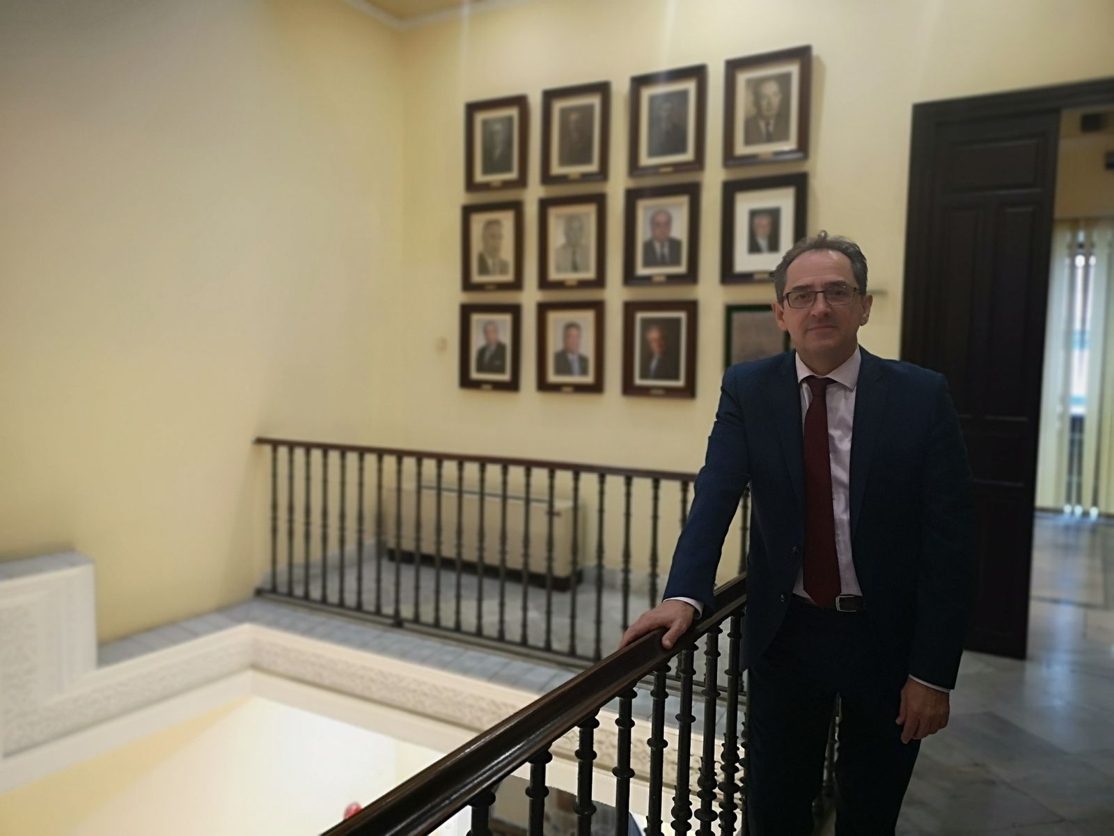 Miguel Arrebola, presidente del Colegio de Agentes Comerciales de Sevilla.