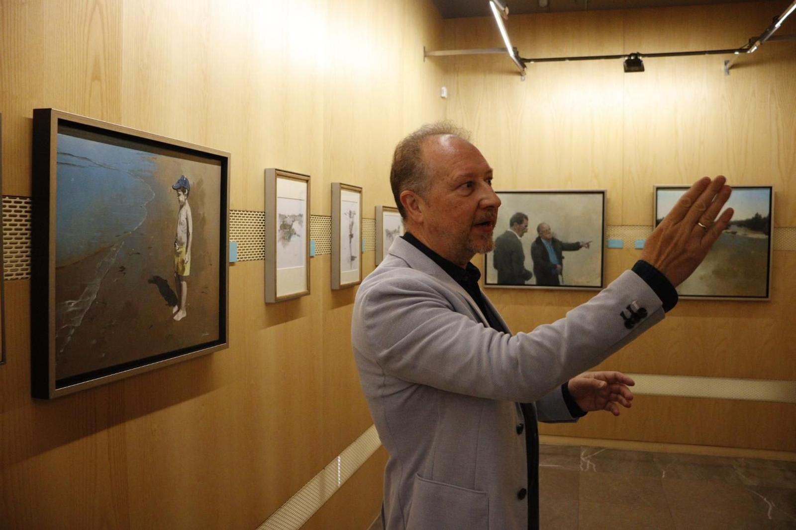 La exposición 'Dibujos preparatorios. Paisajes y Figuras' del Museo de Bellas Artes, en imágenes