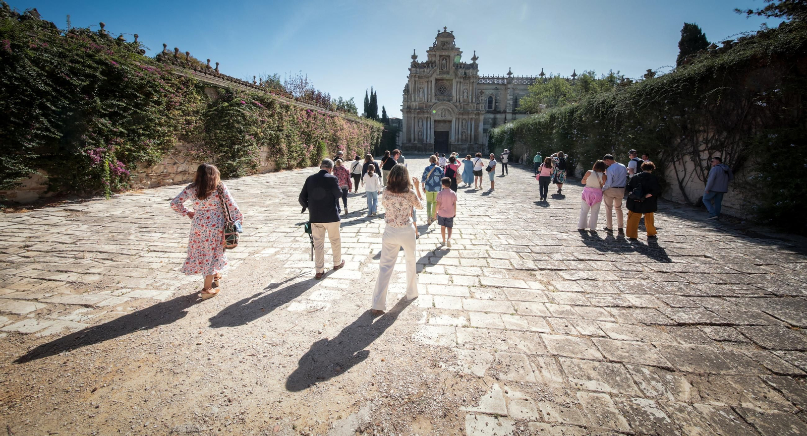 Imágenes de las primeras visitas públicas a La Cartuja de Jerez