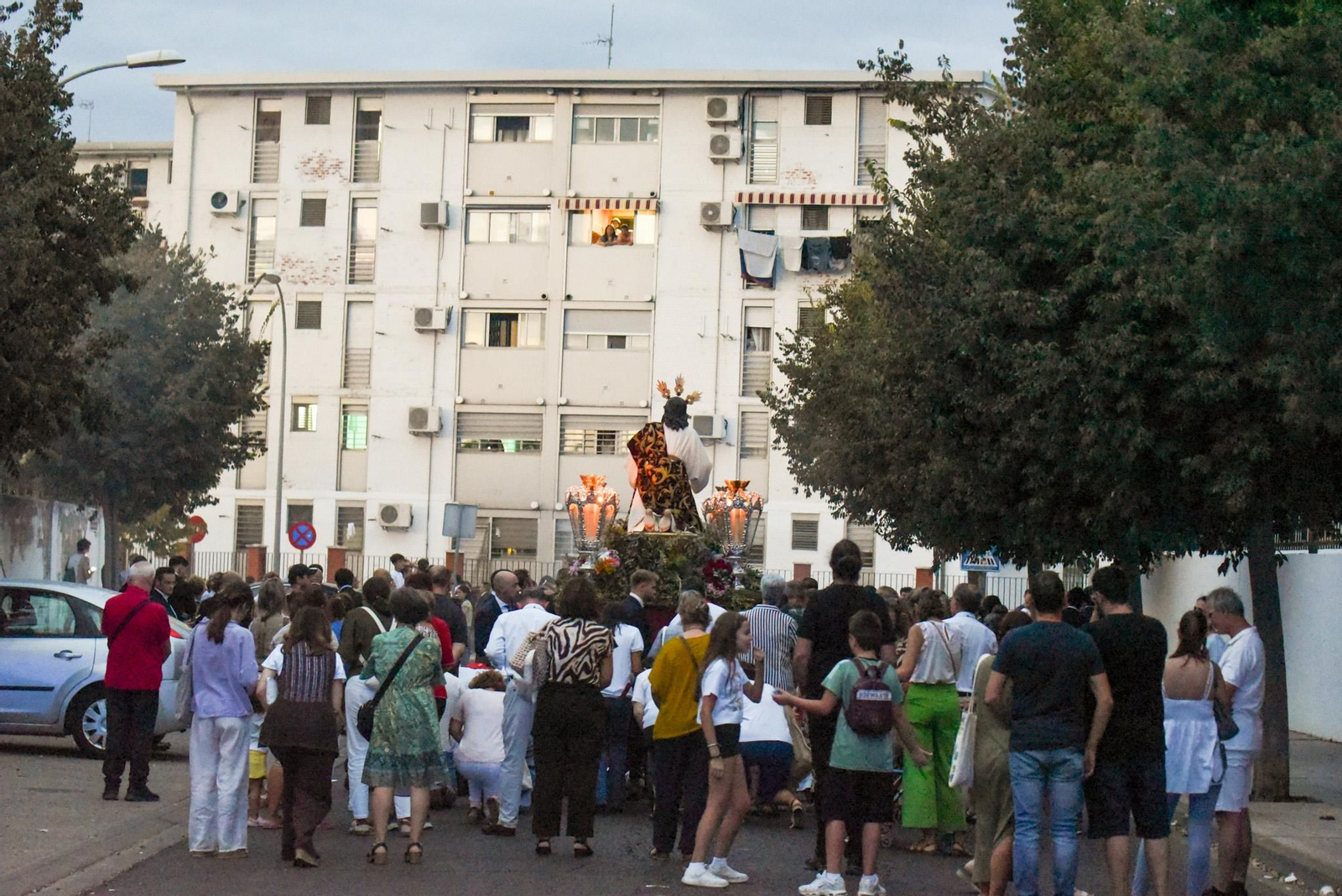 Las mejores imágenes del vía crucis misionero del Huerto en el Distrito Sur de Córdoba