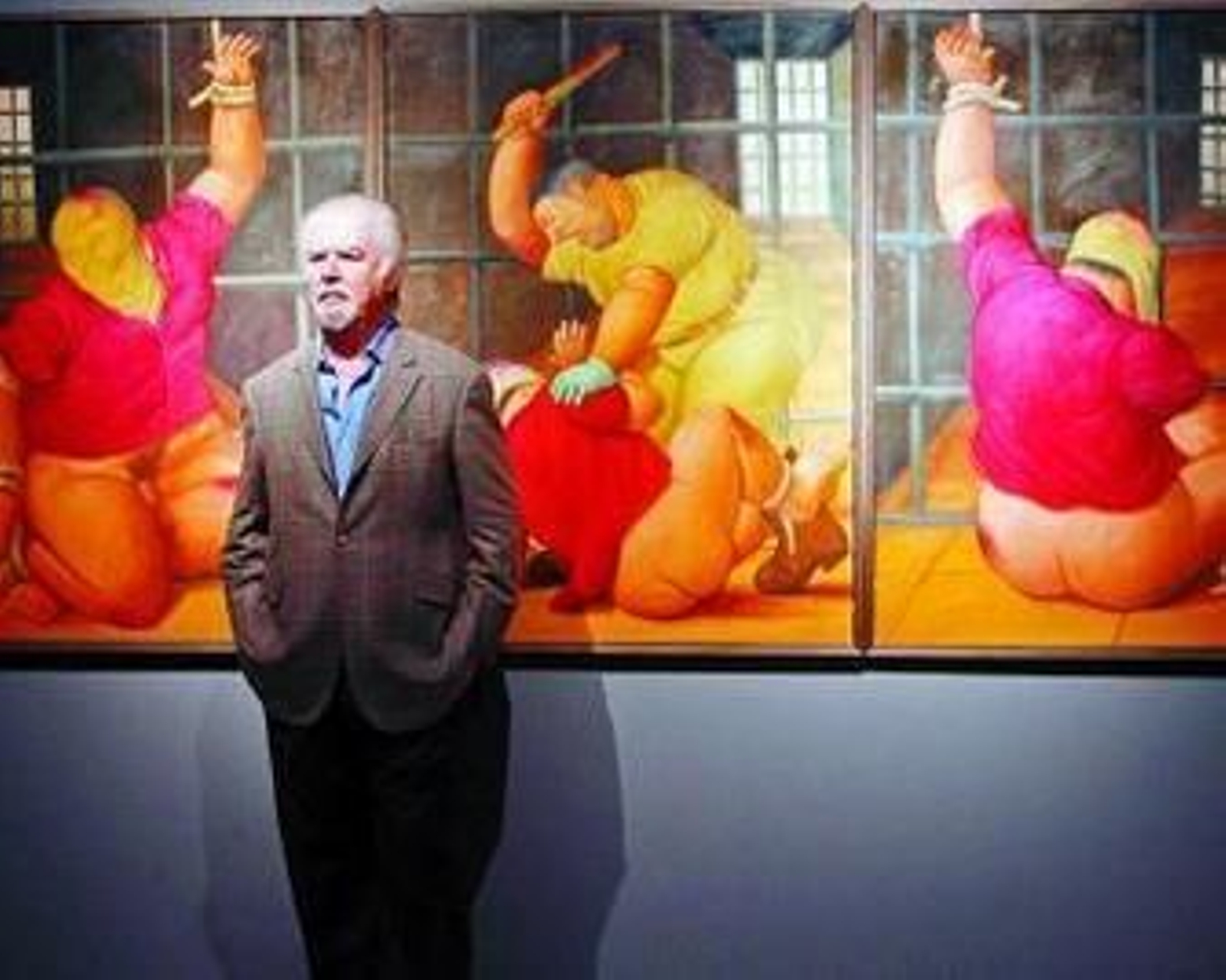 Fernando Botero tortura a sus 'gordos' en la cárcel de Abu Ghraib