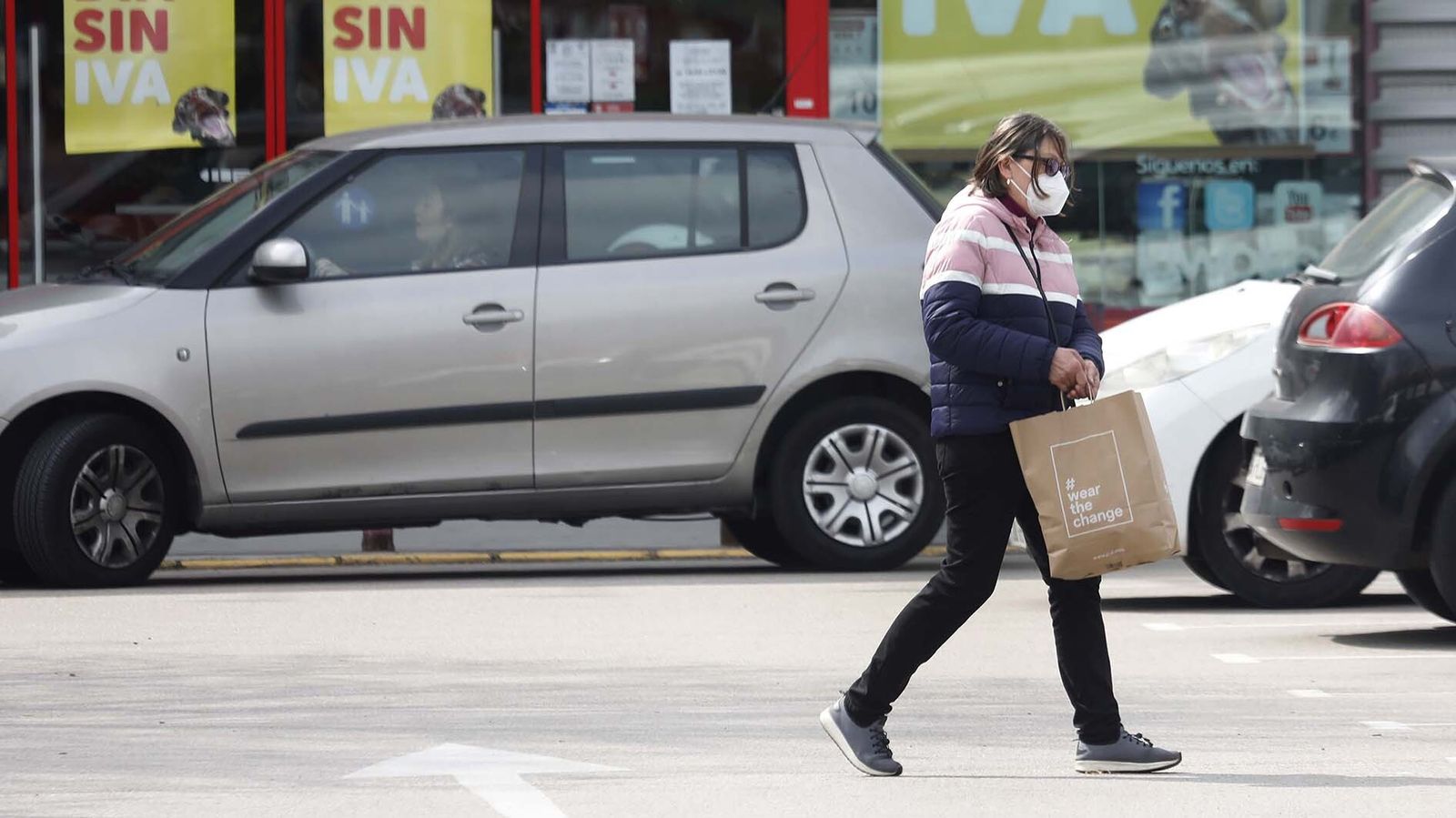 Las fotos del polígono de Palmones, tras el levantamiento del cierre  perimetral de Algeciras y Castellar
