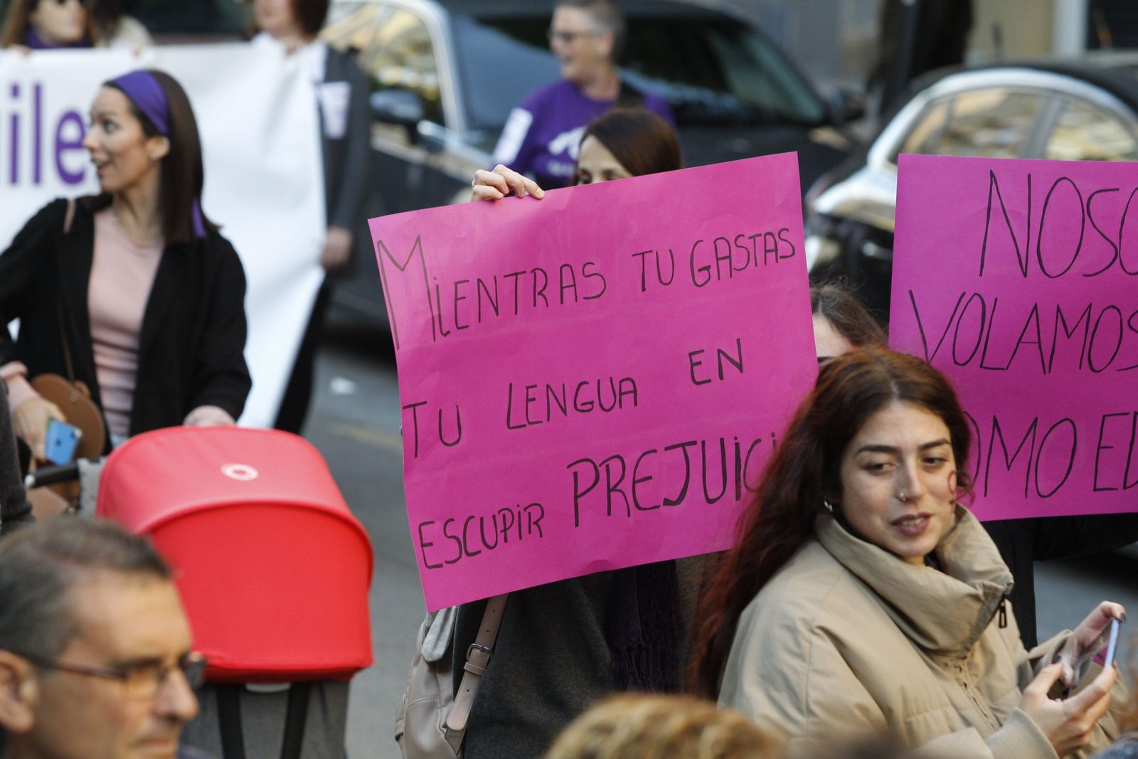 Fotogalería manifestación Día Internacional de la Mujer