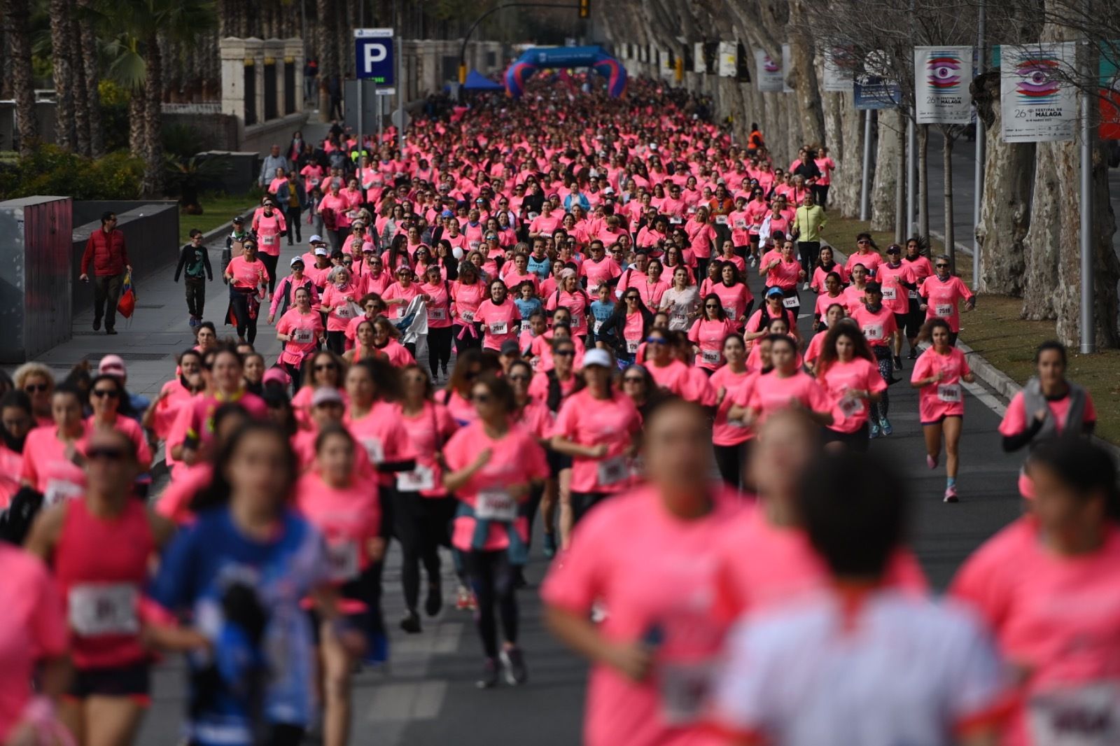 Las imágenes de la Carrera de la Mujer de Málaga
