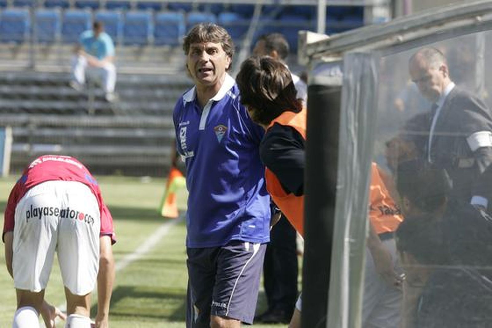 Gabriel Ramón Florit, técnico del Roquetas.

Foto: Jesus Marin