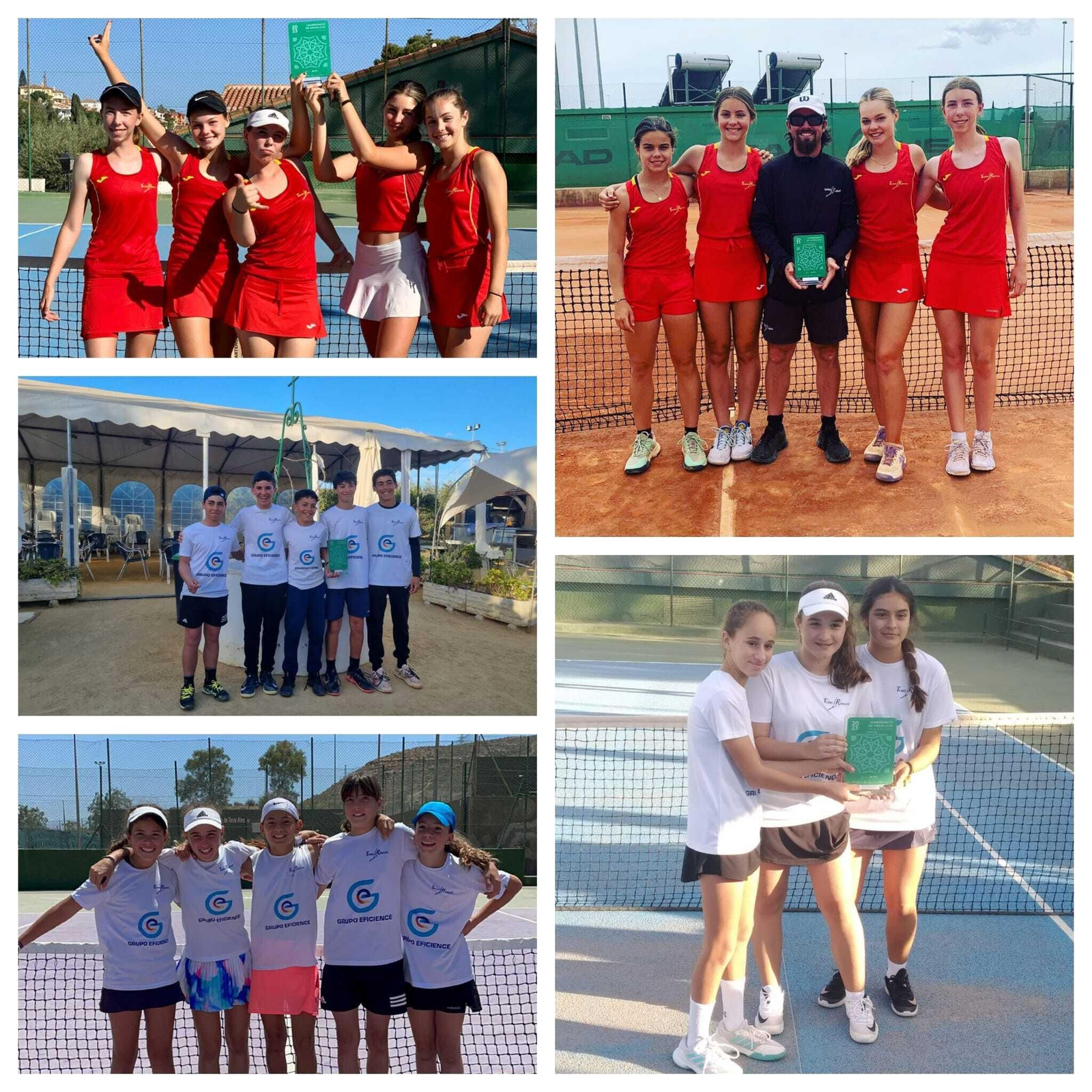 Los equipos del Rincón.