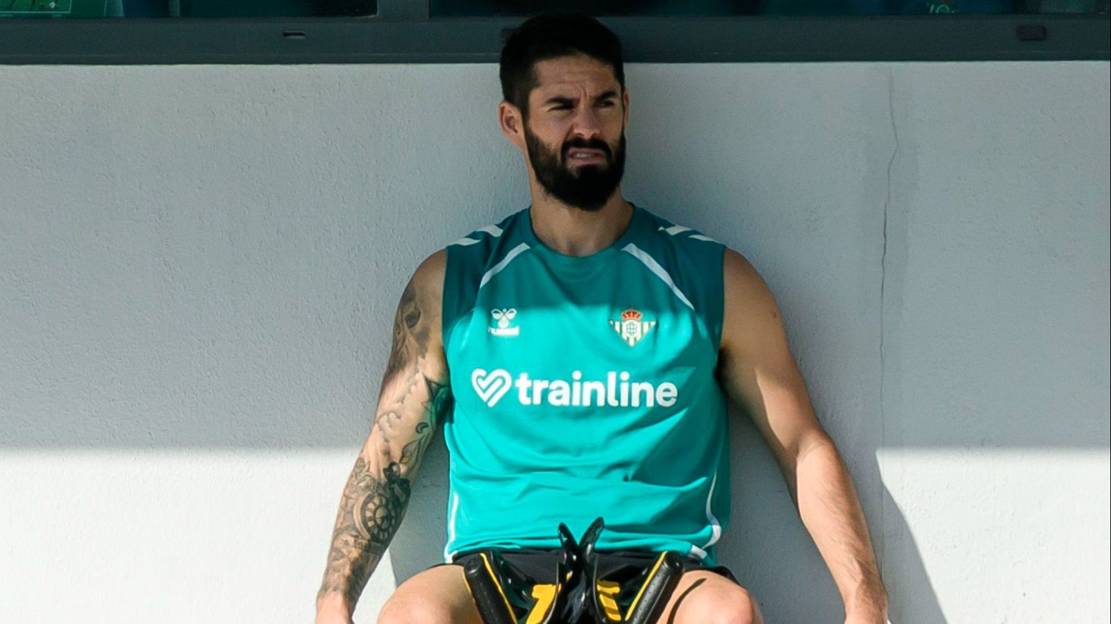 Isco, en la Ciudad Deportiva Luis del Sol.