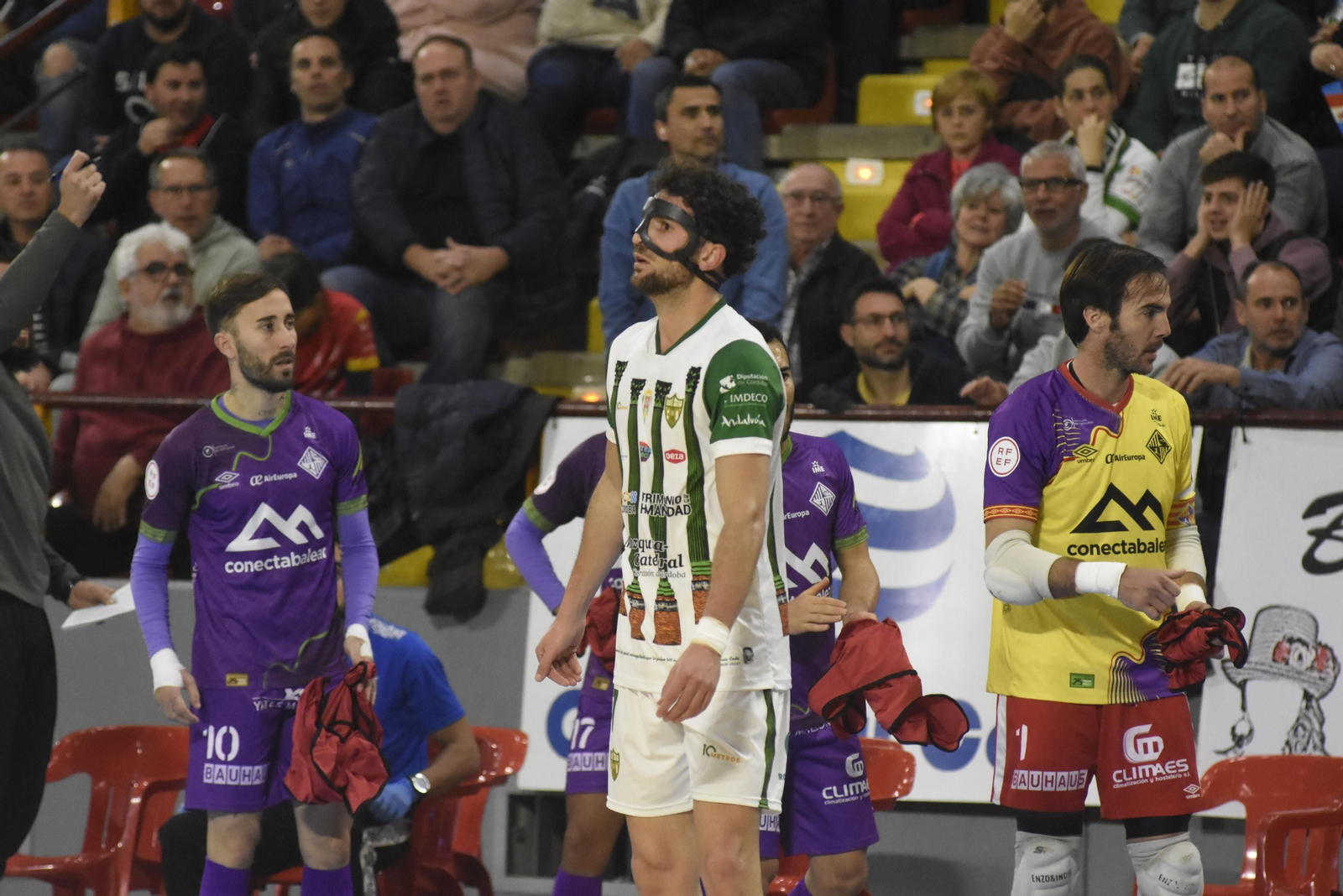 La derrota del Córdoba Futsal ante el Palma Futsal, en imágenes