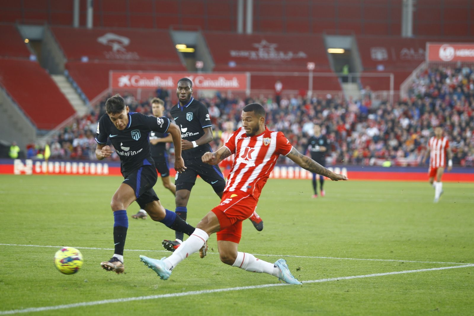Imágenes del partido U.D. Almería-Atlético de Madrid