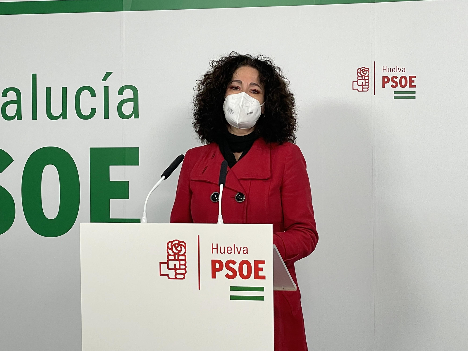 Lourdes Martín, responsable de la Ejecutiva en materia sanitaria.