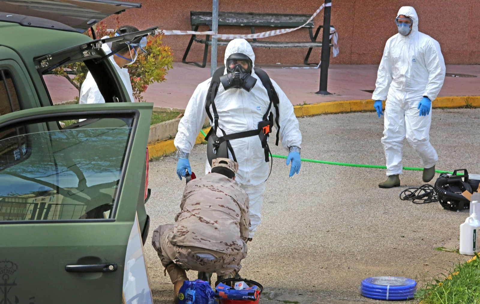 Coronavirus ,Viernes Santo ,27 días del estado de alarma en Jerez en imágenes