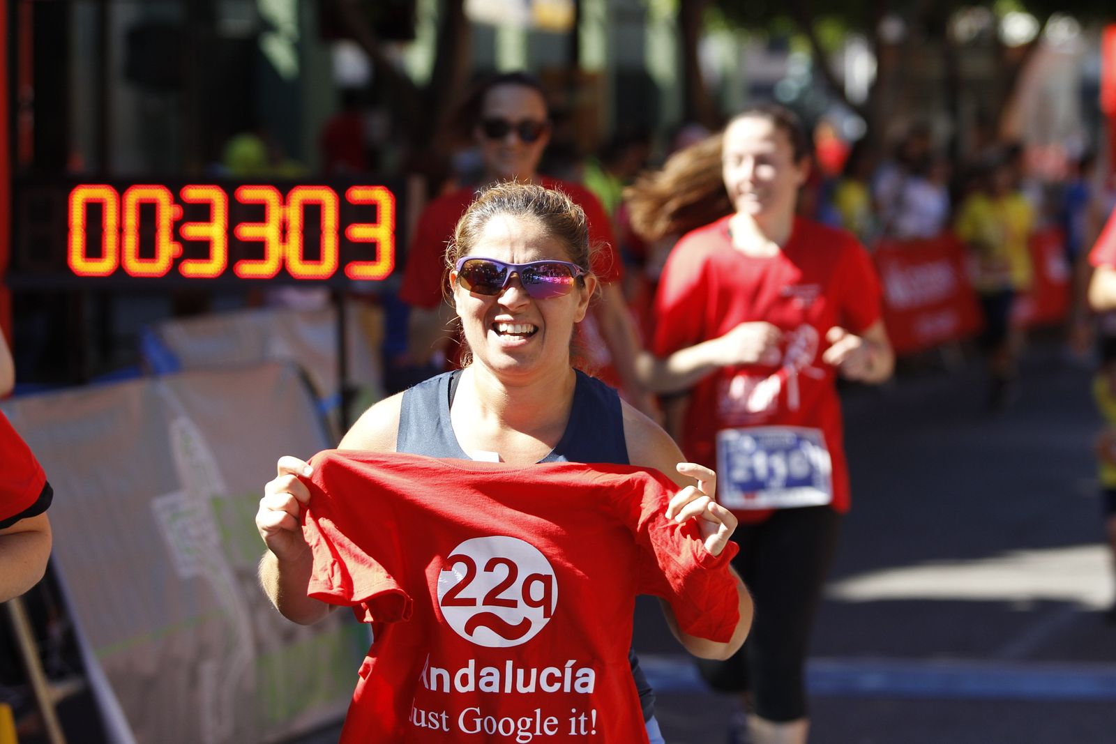 Fotogalería carrera atletismo popular enfermedades poco frecuentes. La Salle Almería