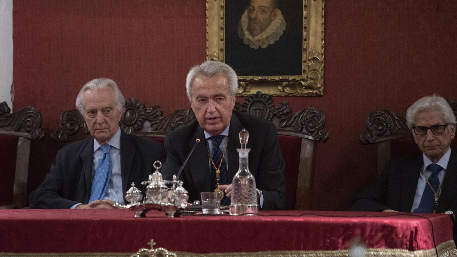 El director de la Academia de Buenas Letras, Pablo Gutiérrez-Alviz Conradi.