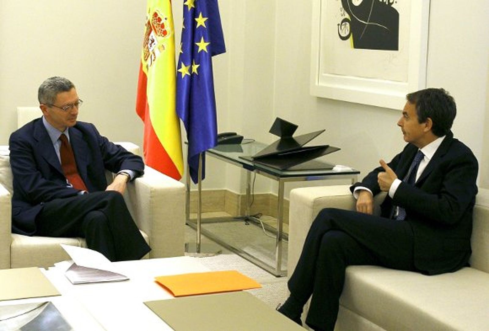 Zapatero niega a Gallardón la refinanciación de la deuda del Ayuntamiento de Madrid