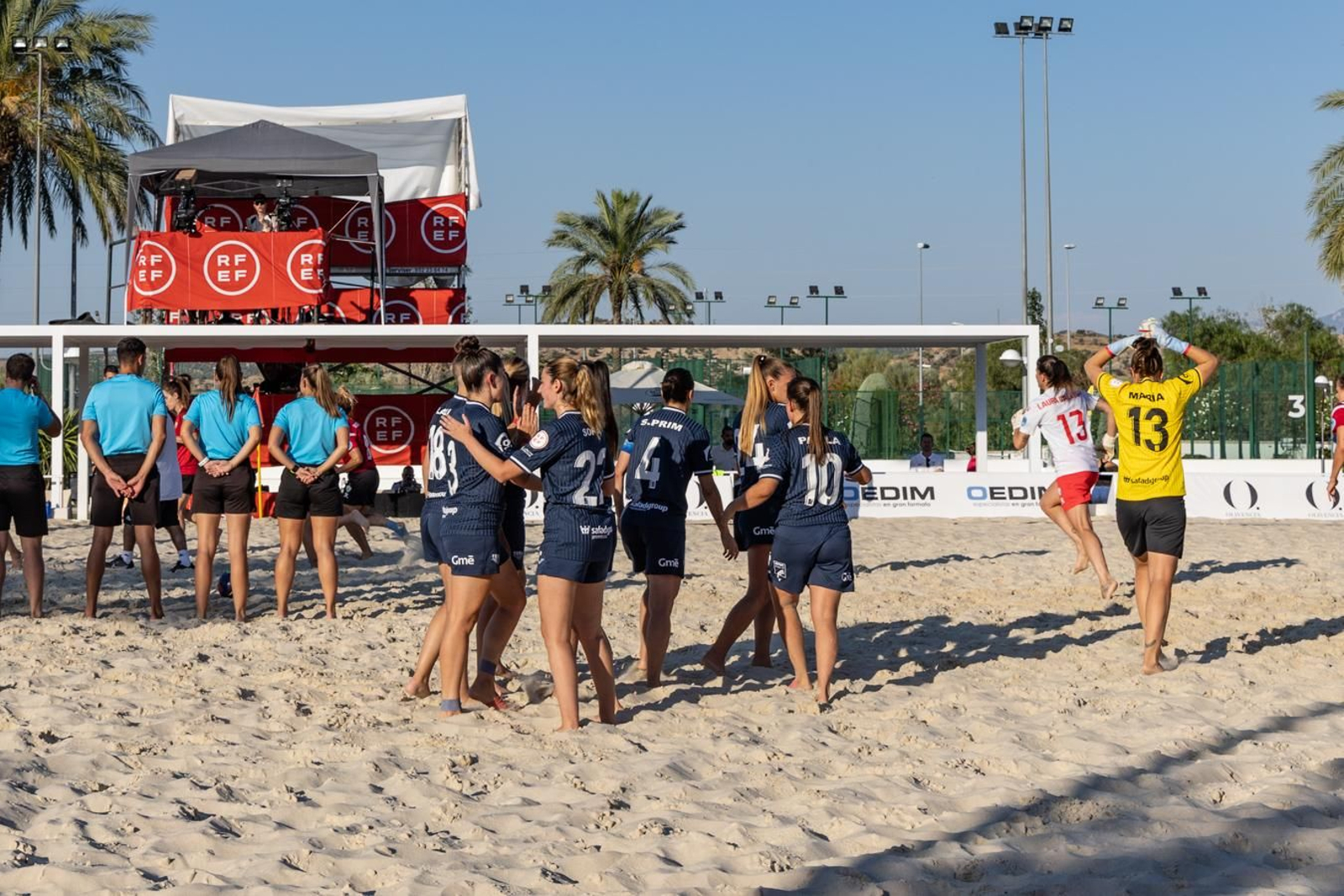 Jaén vibra con la Copa Federación de fútbol playa, en imágenes