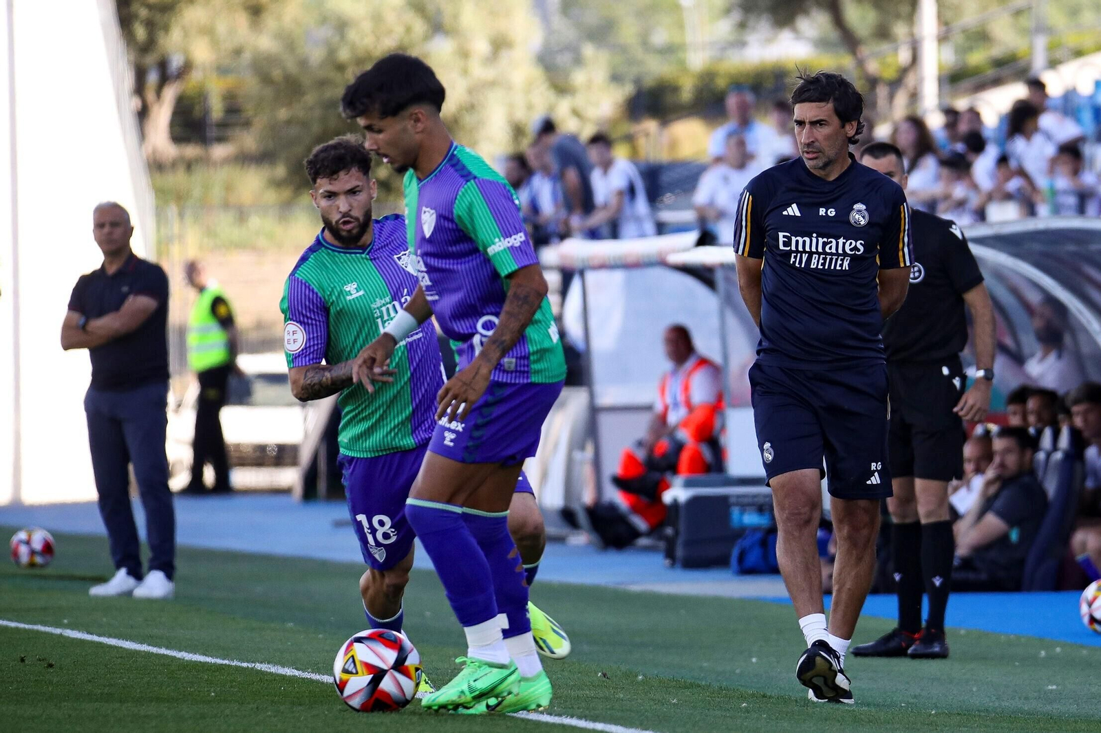 Las fotos del Real Madrid Castilla - Málaga CF