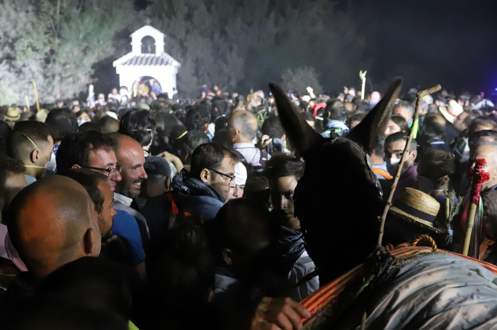 Recuerda las imágenes de la Venida de la Virgen del Rocío a Almonte en 2019
