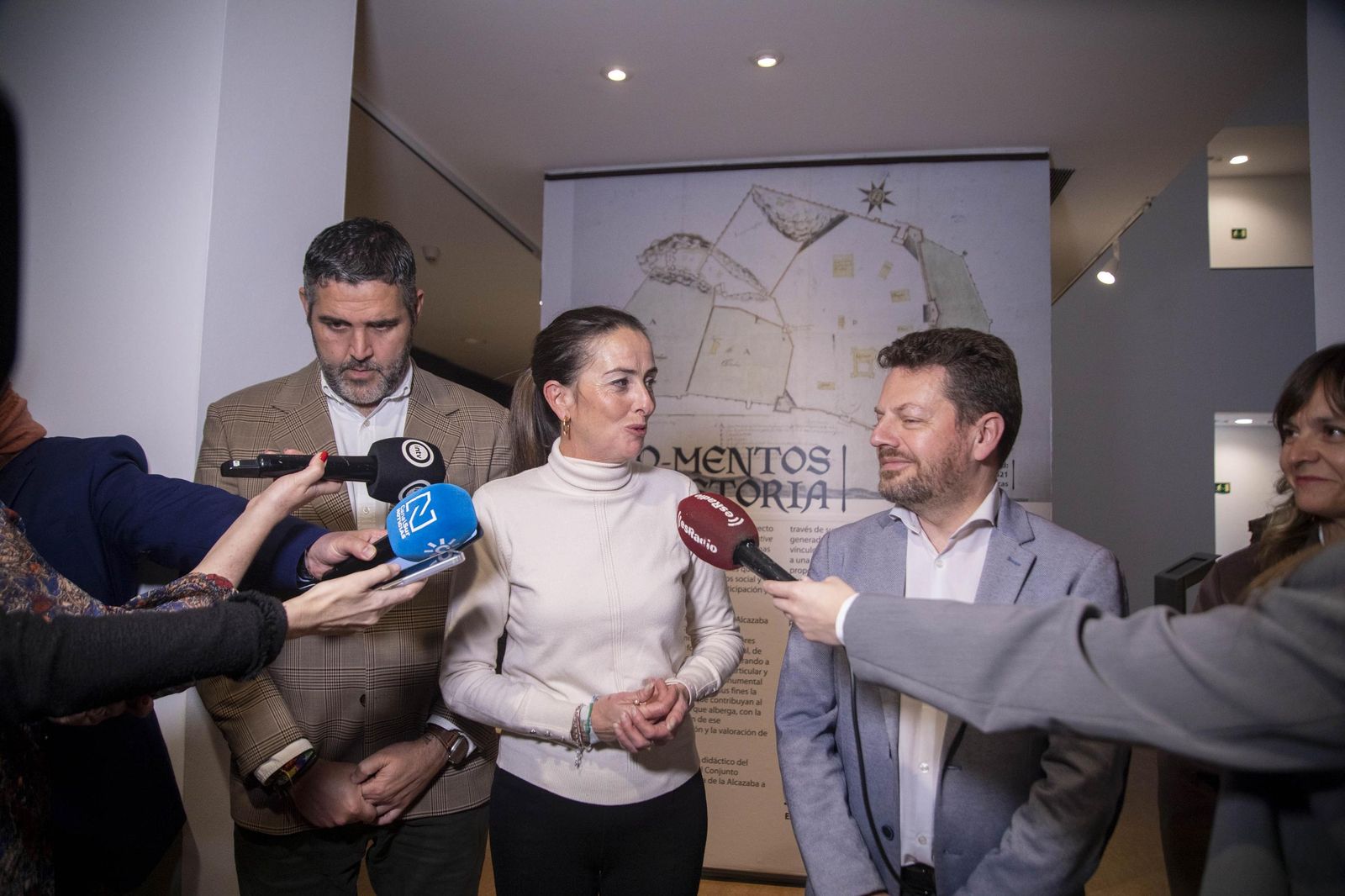 Presentación de la maqueta de la Alcazaba de Almería, en imágenes