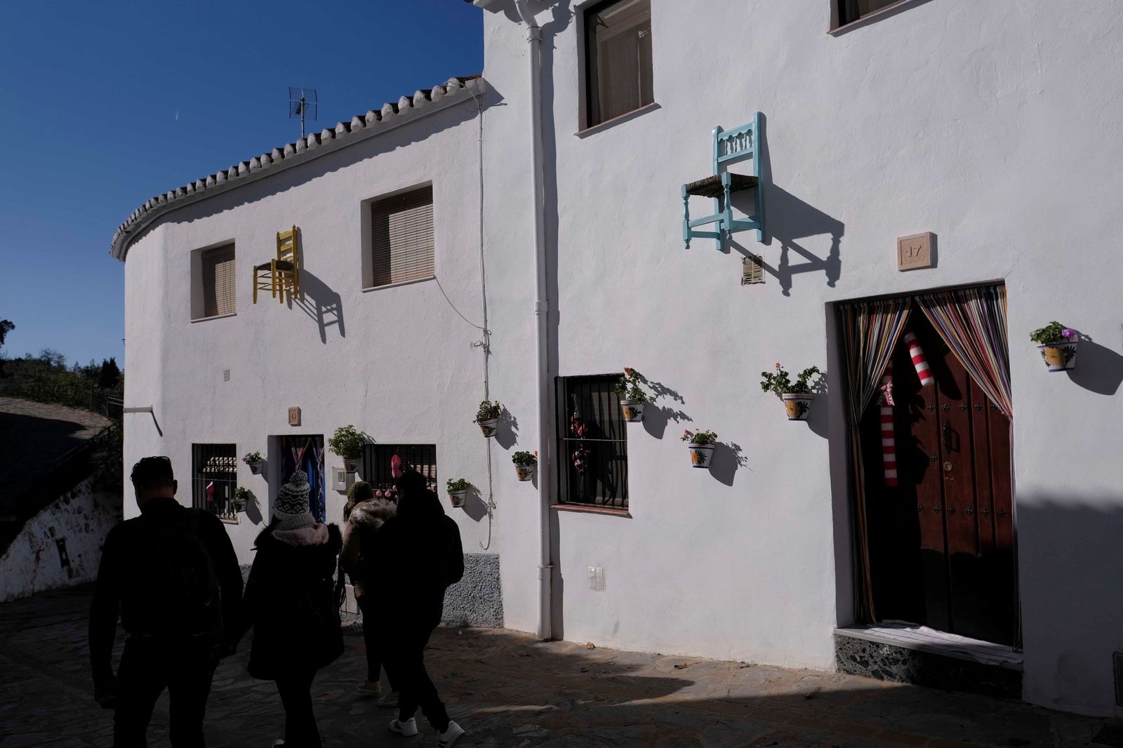 Una calle de Parauta.