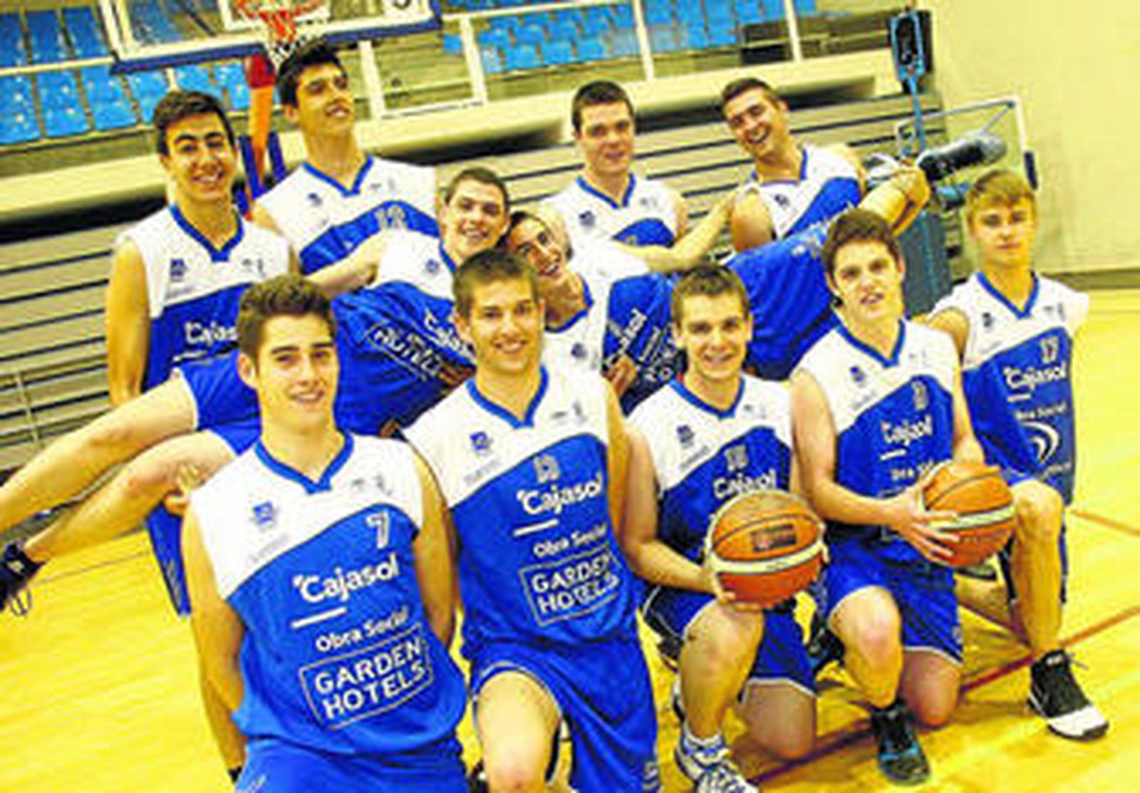 La plantilla junior masculina de Adaba-Gardenhotels disputa la próxima semana el Campeonato de España en Zaragoza.