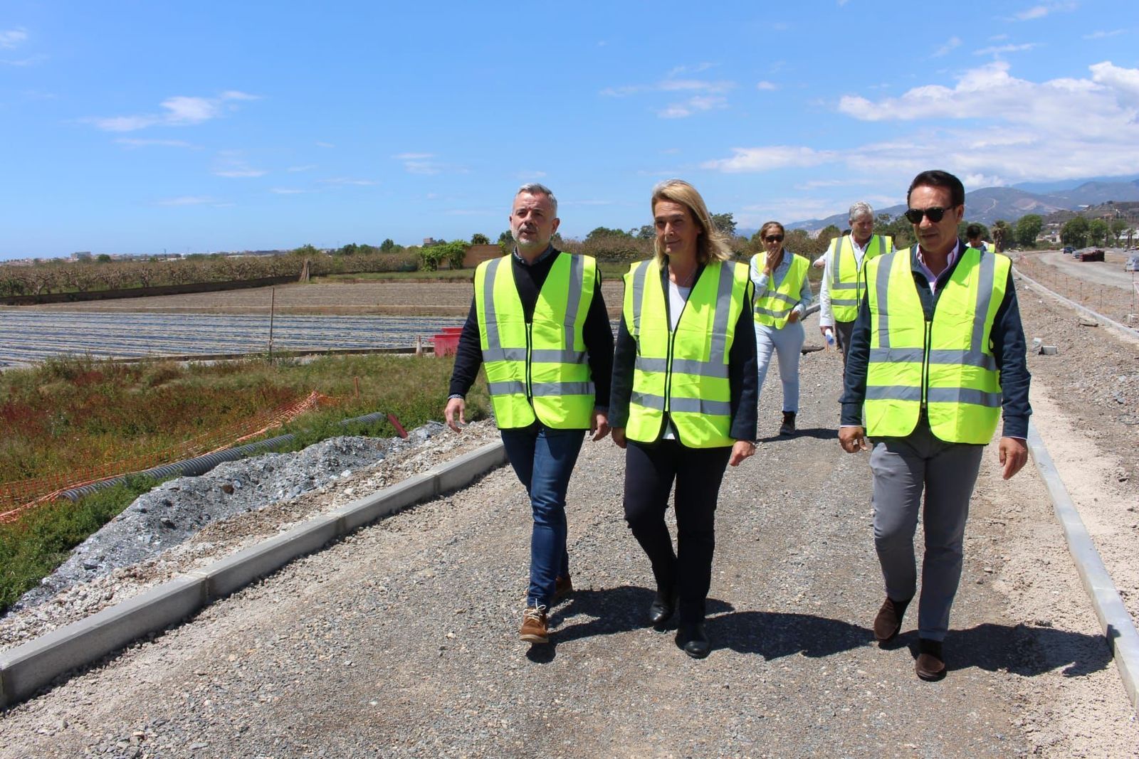 La gran artería Sur de Motril avanza "a buen ritmo" y podría estar finalizada a final de verano