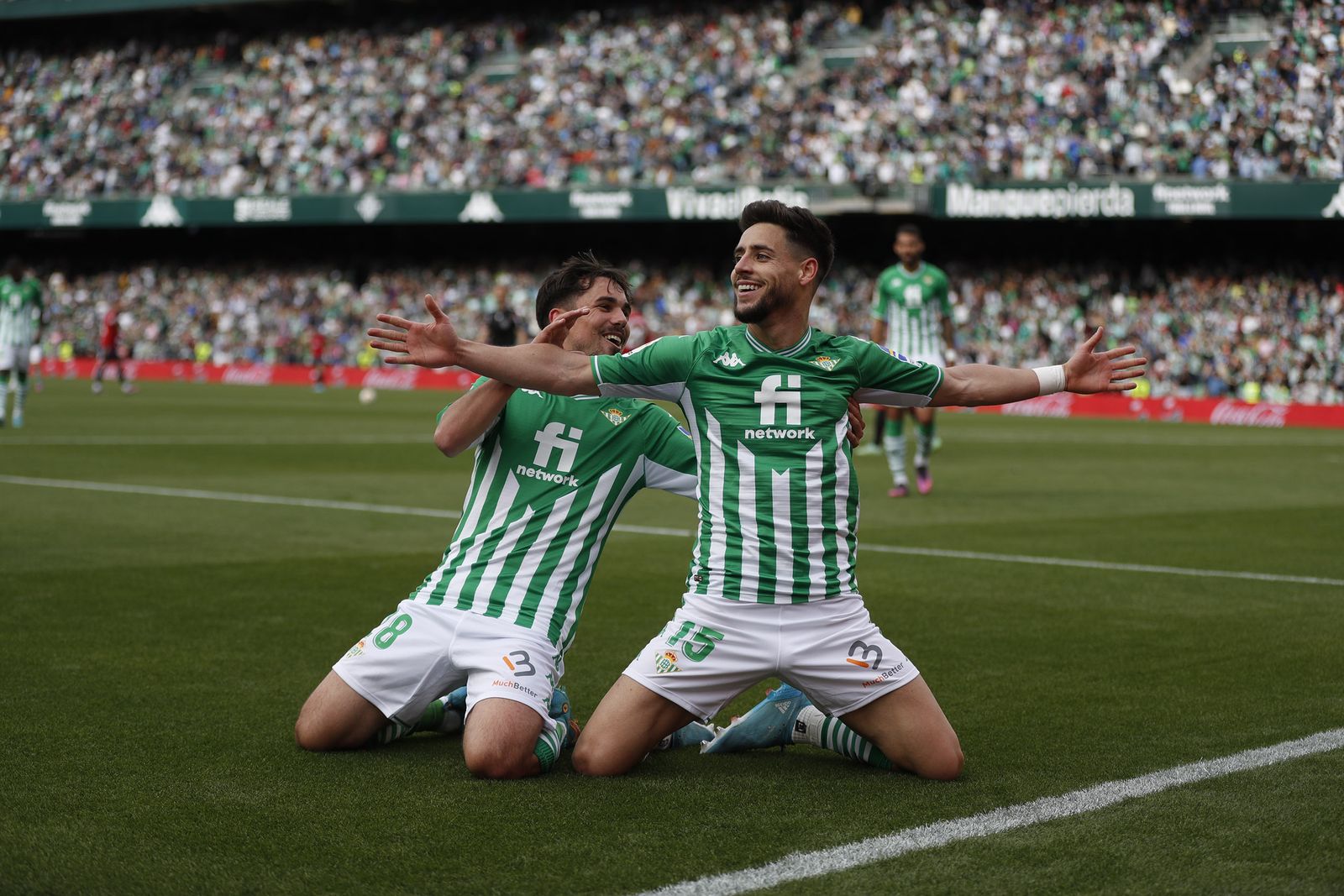 Las imágenes del Betis-Osasuna