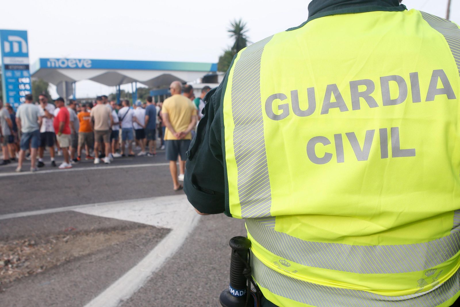Fotos del segundo día de la huelga del metal en el Campo de Gibraltar