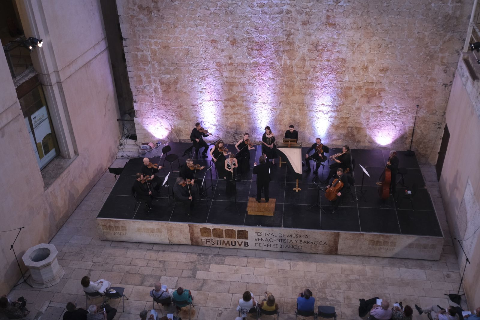 Fotogalería Orquesta de Cámara de San Petesburgo.Nidia Palacios, soprano. Festival de Música Renacentista y Barroca de Vélez Blanco.