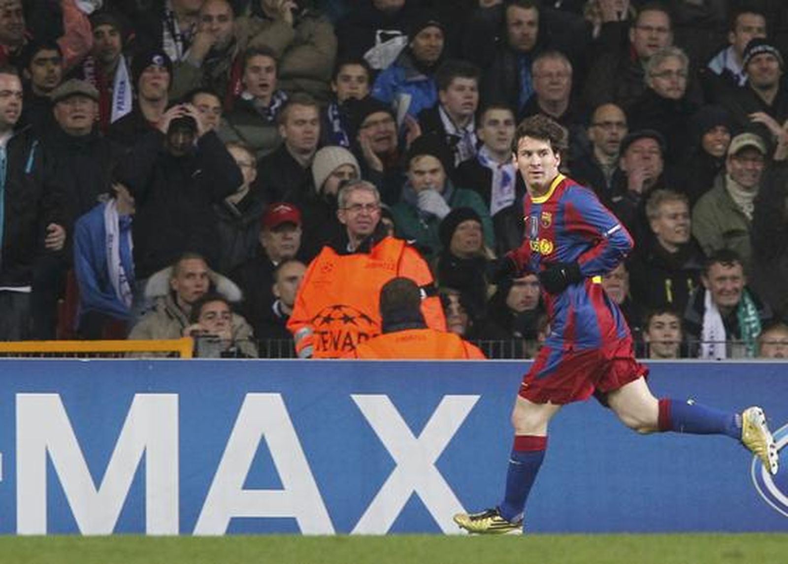 El Barcelona no pasa del empate 1-1 en Copenhague. / Reuters