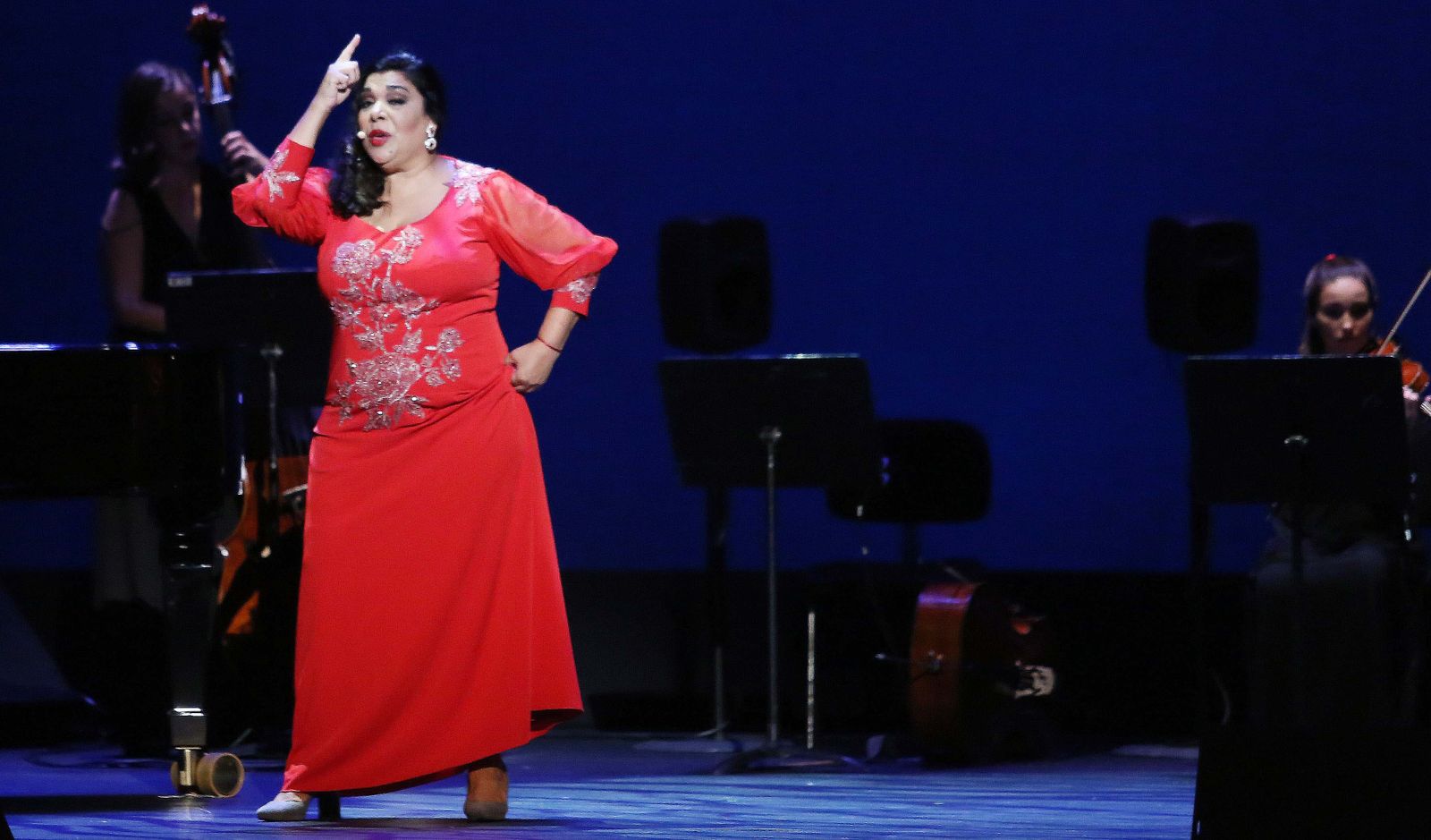 La Macanita, ayer sábado en el Teatro Villamarta.