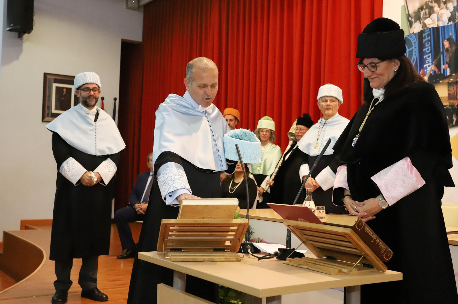 Imágenes del acto de conmemoración del Día de la Universidad de Huelva