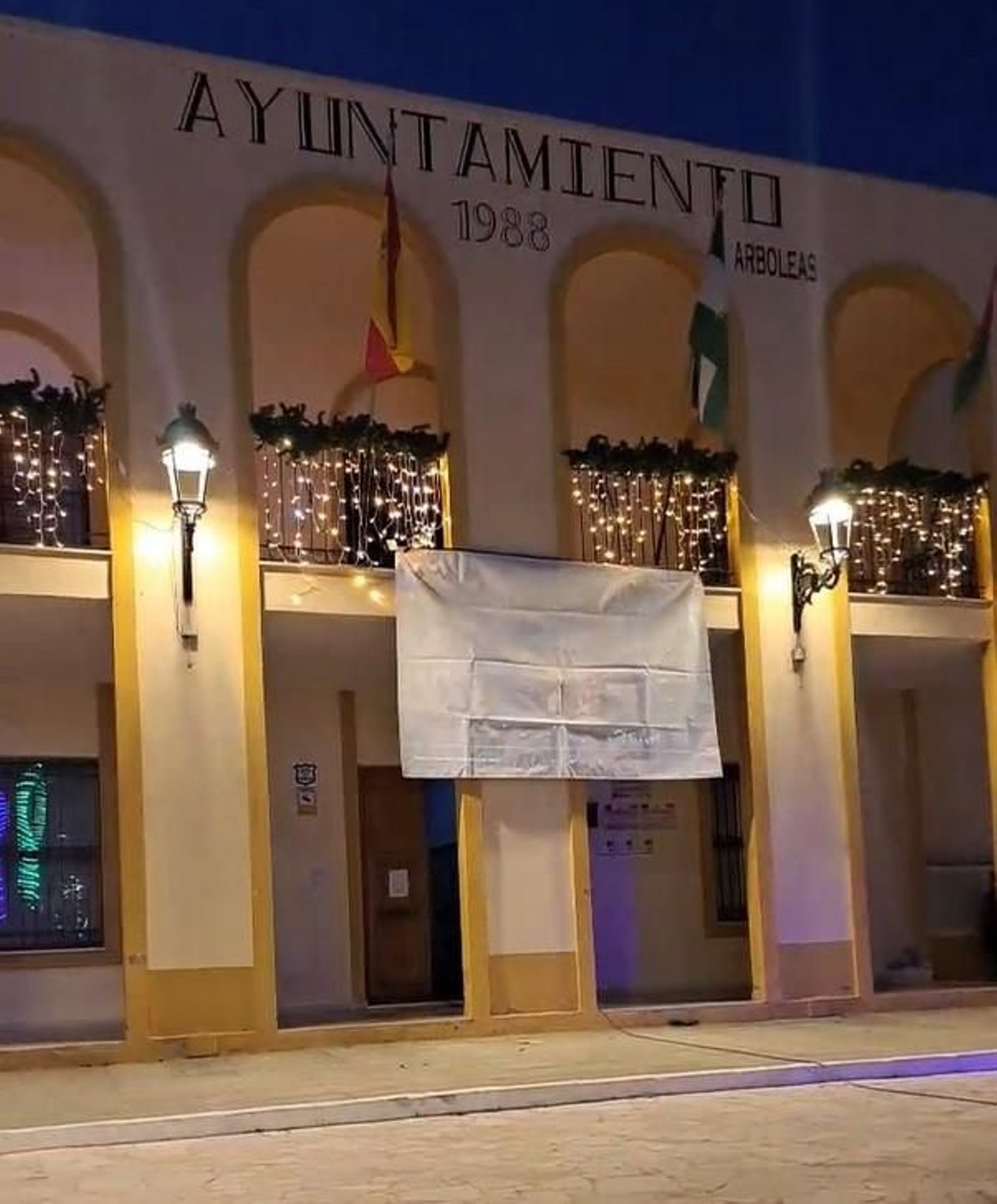 El Ayuntamiento y las calles de Arboleas ya lucen su alumbrado navideño