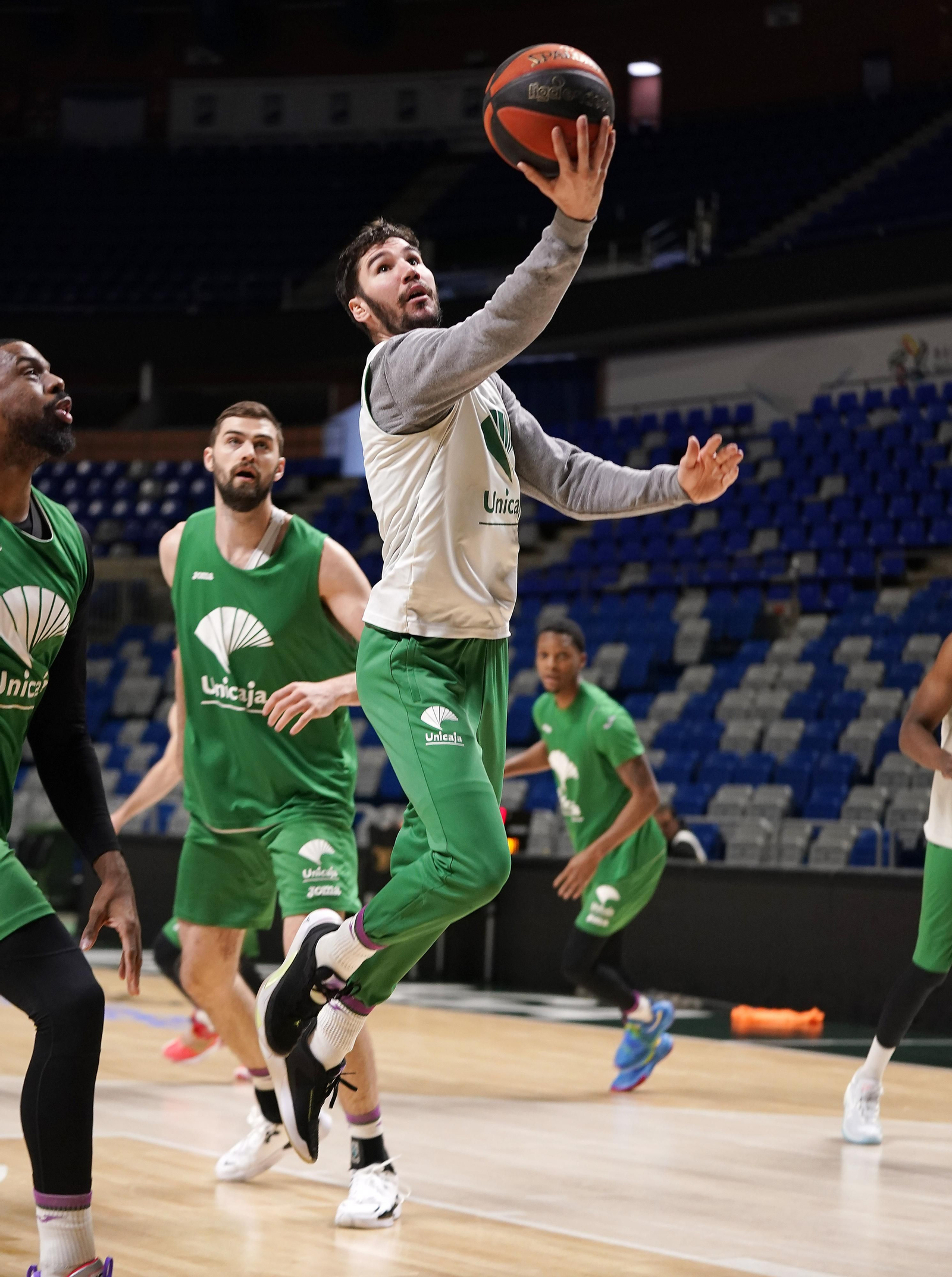Las imágenes del entrenamiento de este viernes