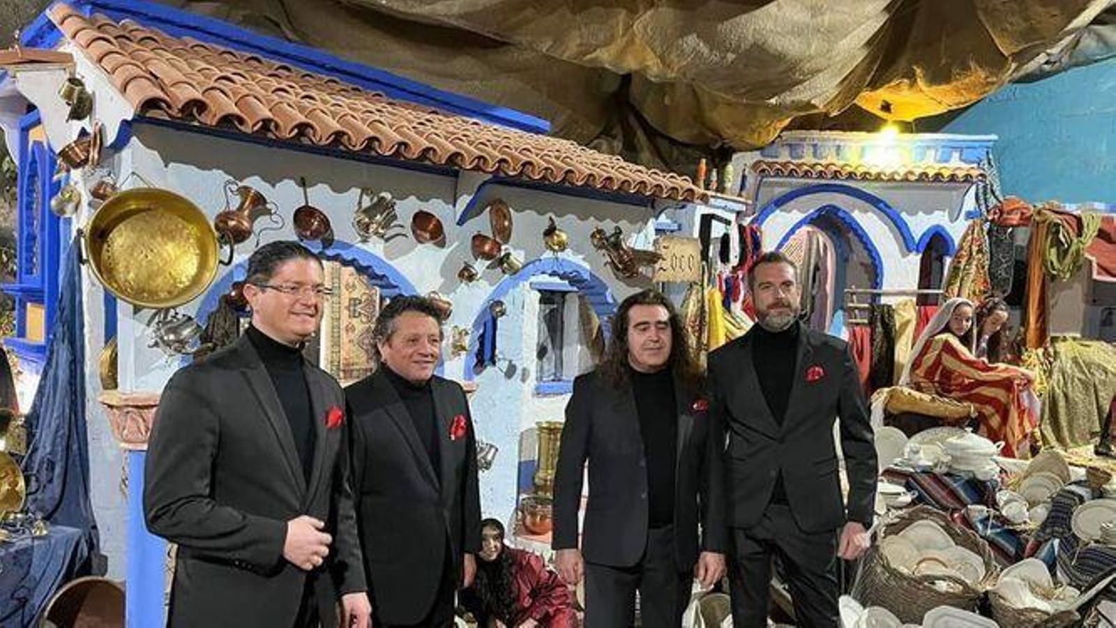 Cantores de Hispalis en el Belén Viviente de Beas